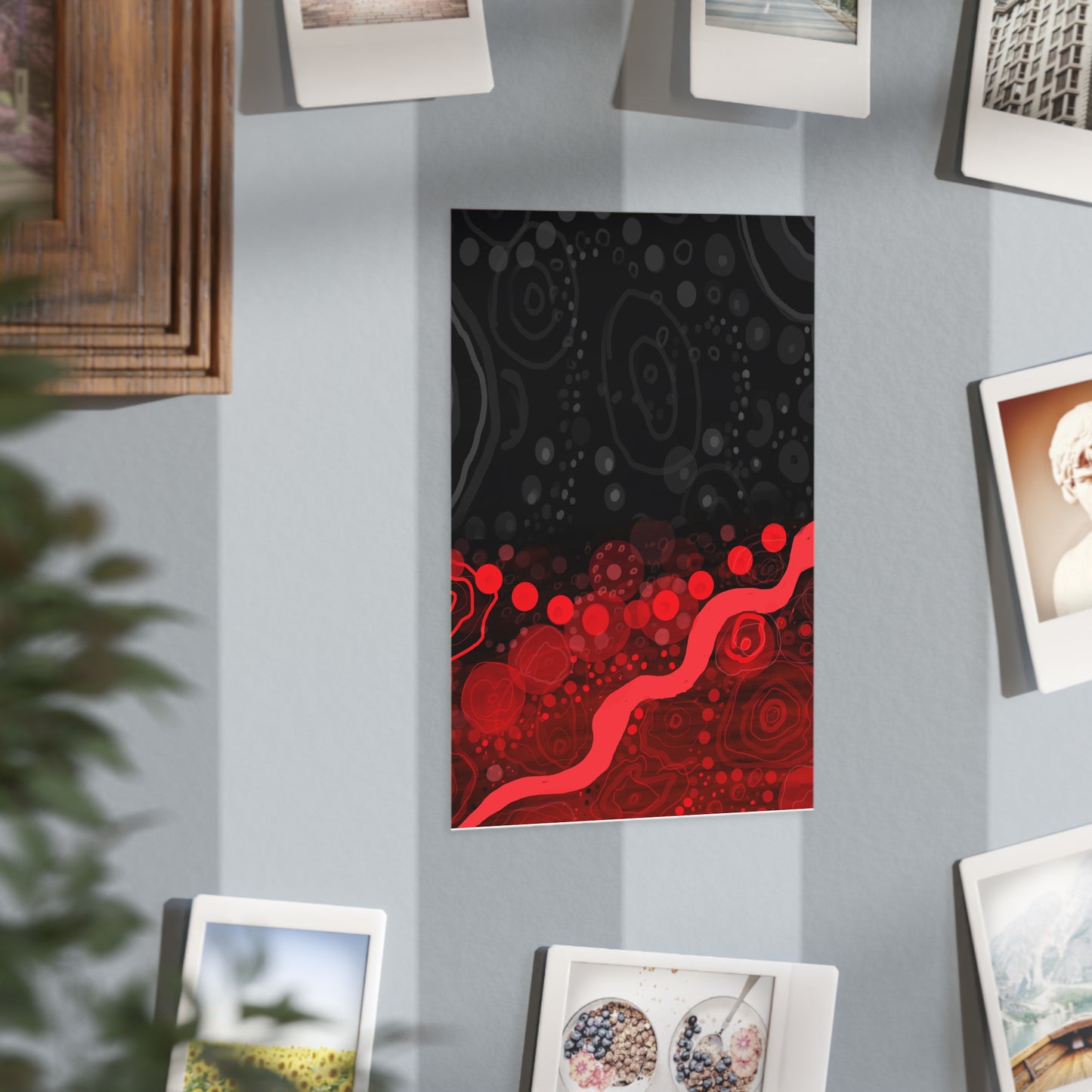 Small Unframed Prints -Untitled by Ebs
