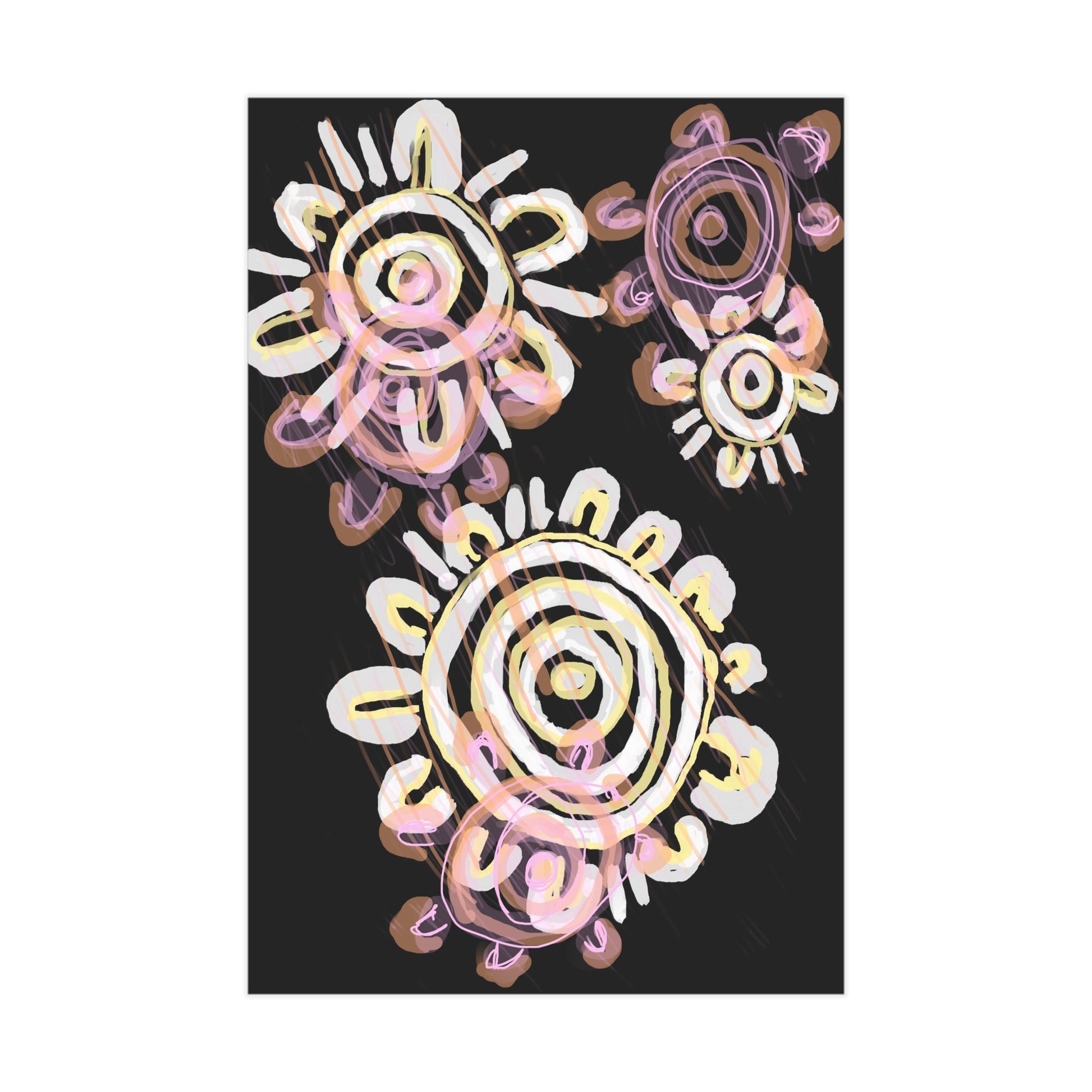 Small Unframed Prints - Mother & Daughter by Ebony Allen