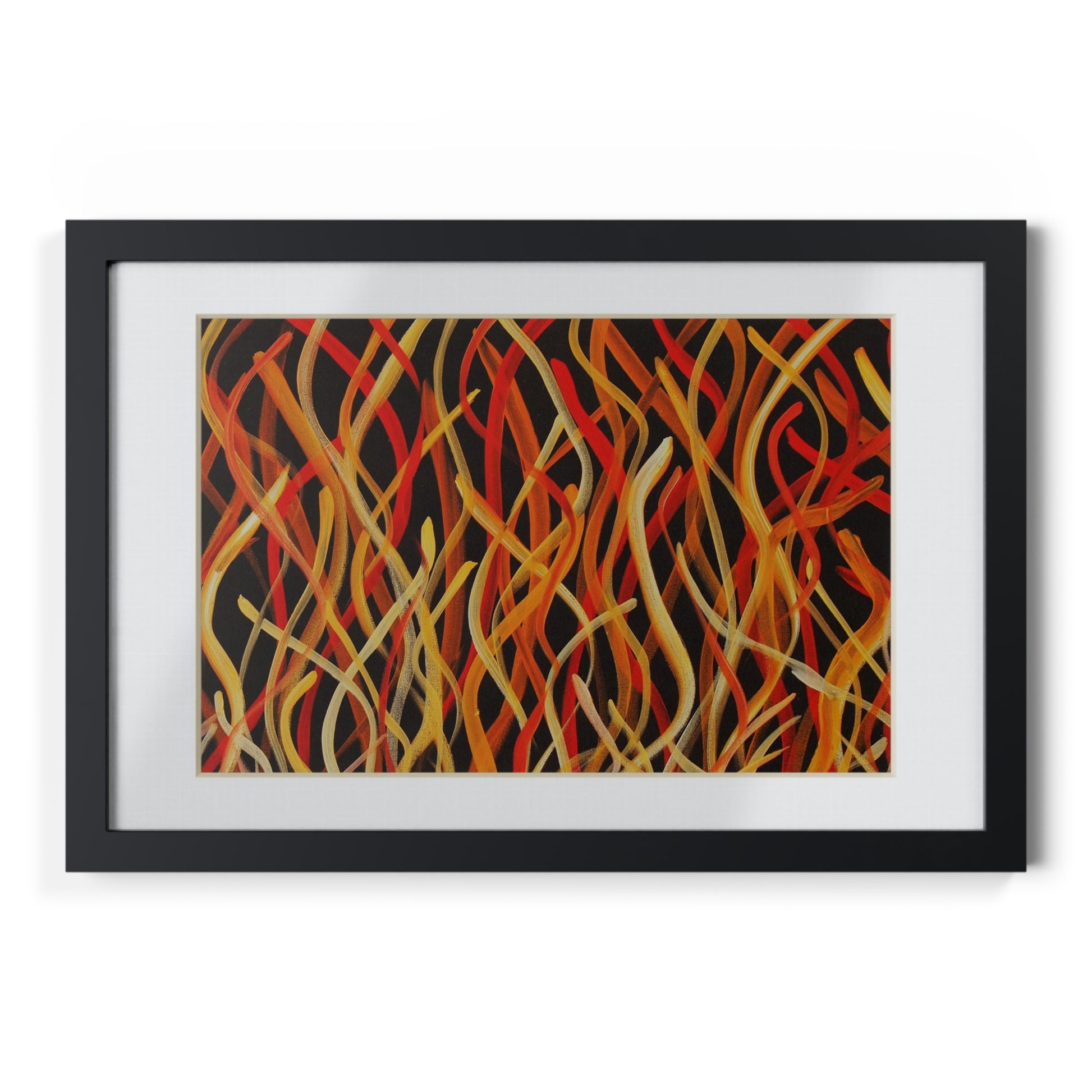 Framed Print - The Burn Off