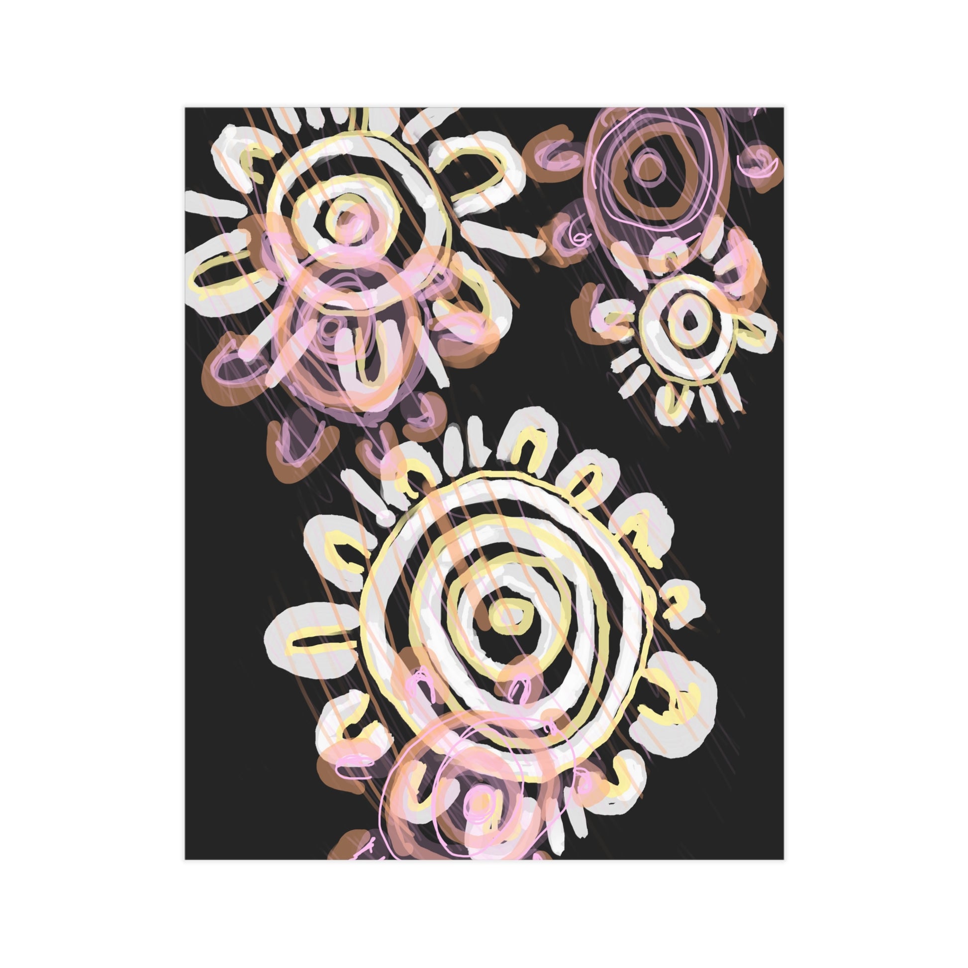 Small Unframed Prints - Mother & Daughter by Ebony Allen