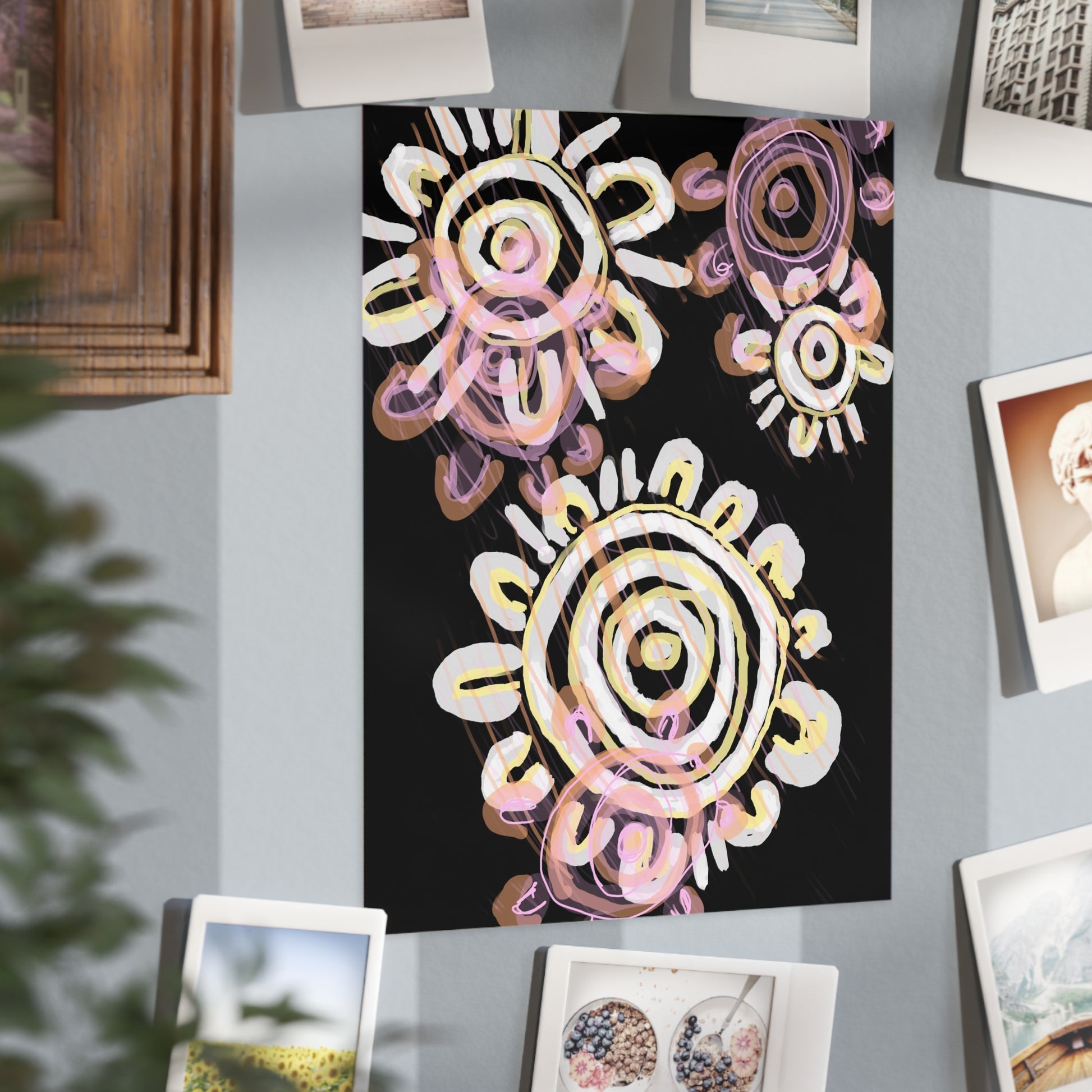 Small Unframed Prints - Mother & Daughter by Ebony Allen