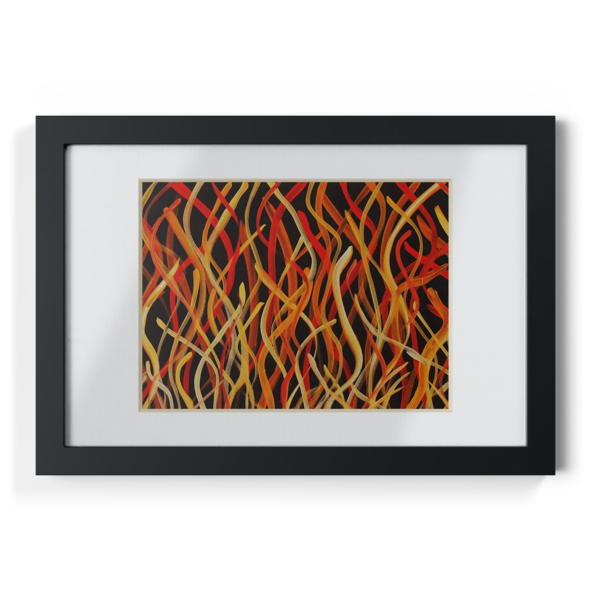 Framed Print - The Burn Off