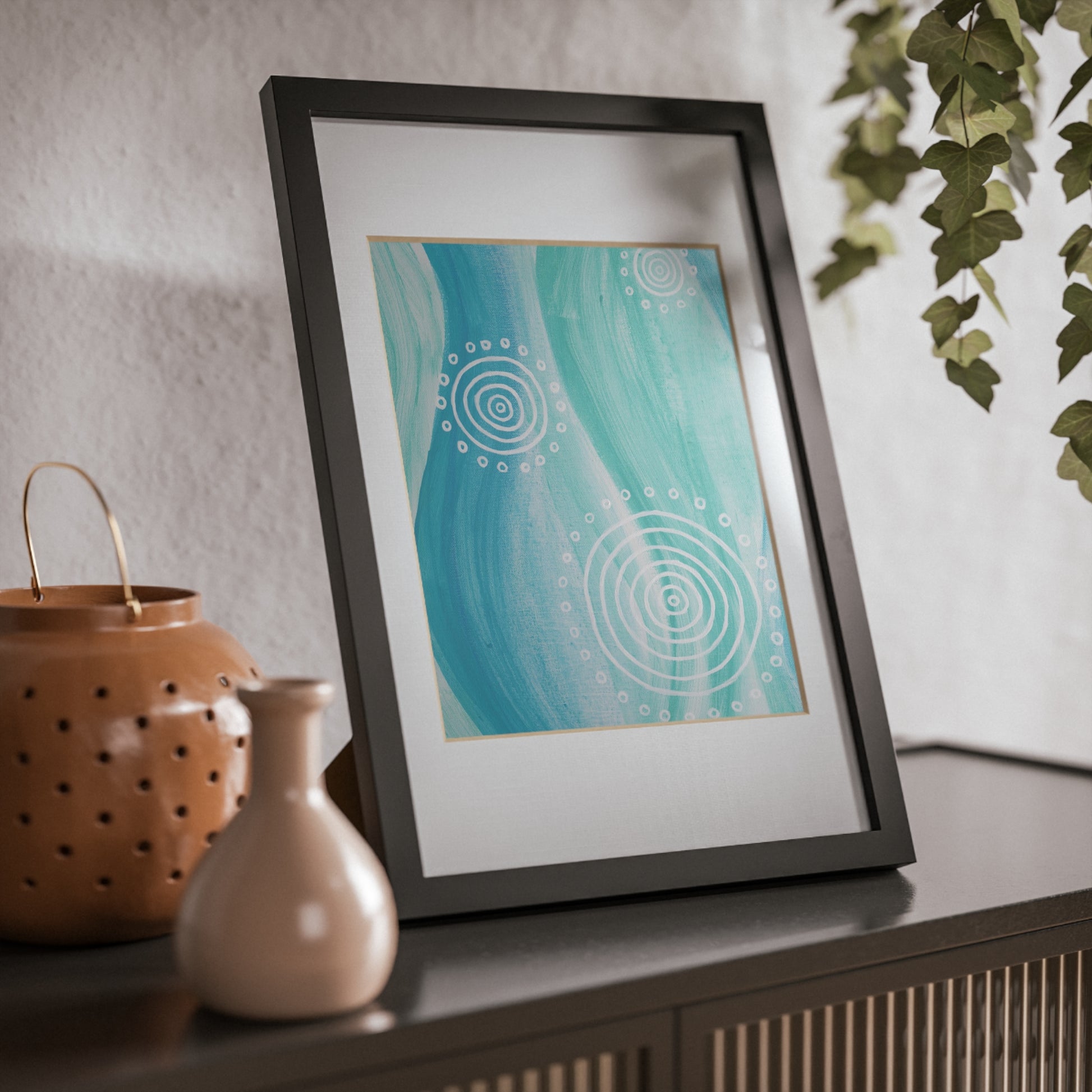 Framed Print - Ebb & Flow by Linda Davidson