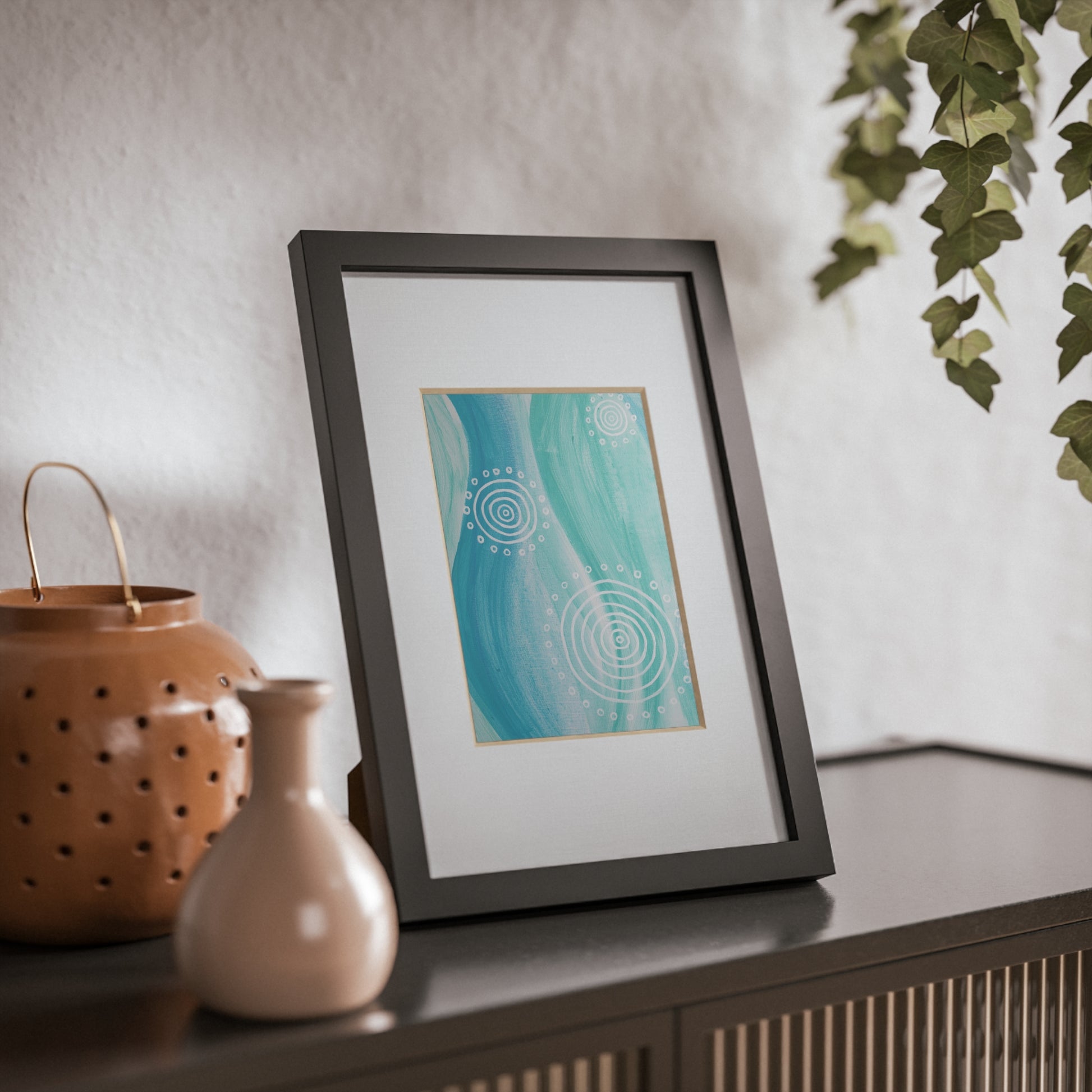 Framed Print - Ebb & Flow by Linda Davidson