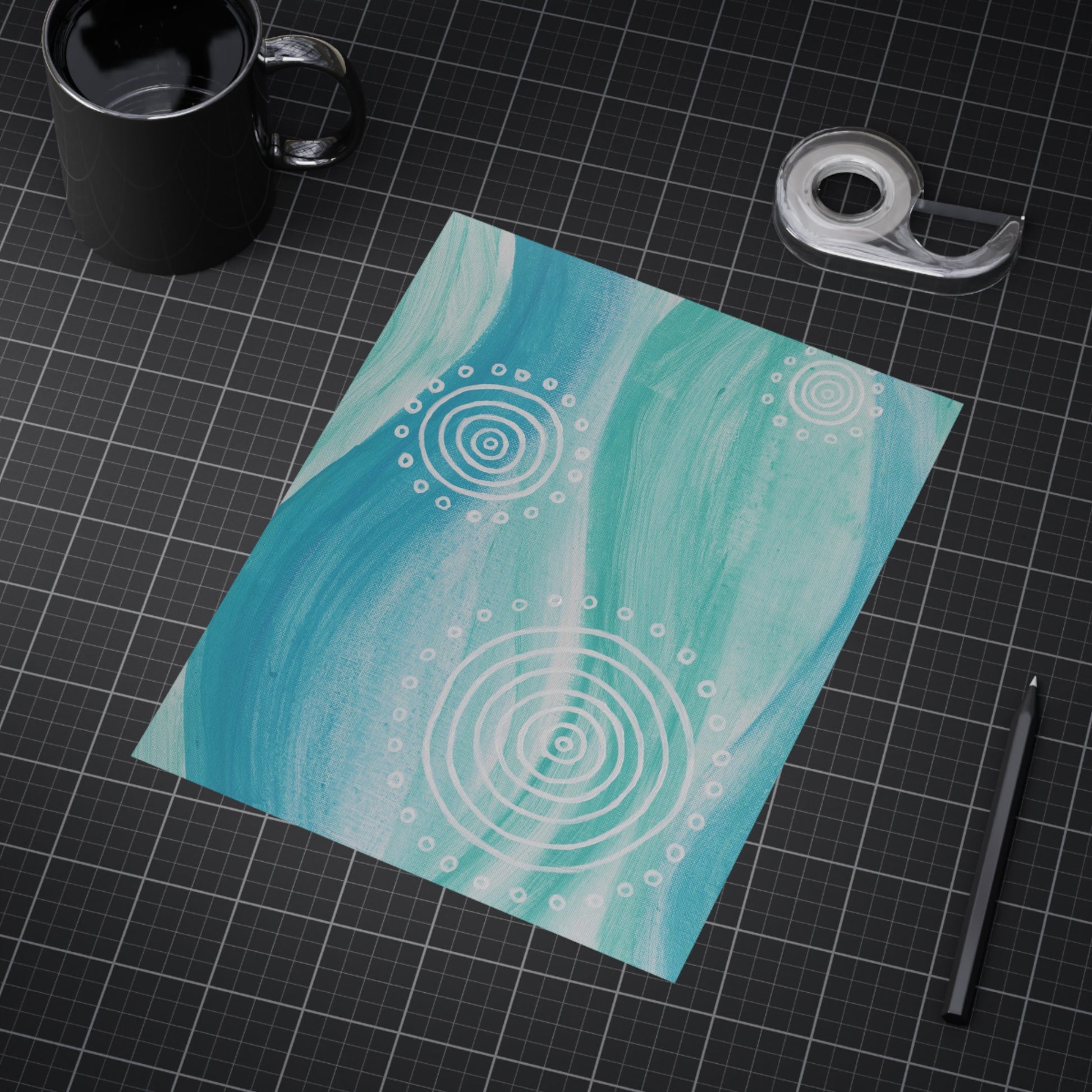 Small Unframed Prints - Ebb & Flow by Linda Davidson