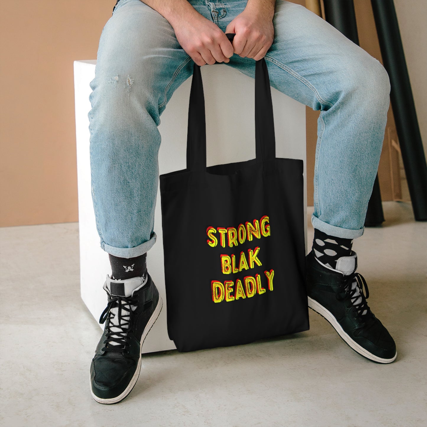 Strong. Blak. Deadly. - Cotton Tote