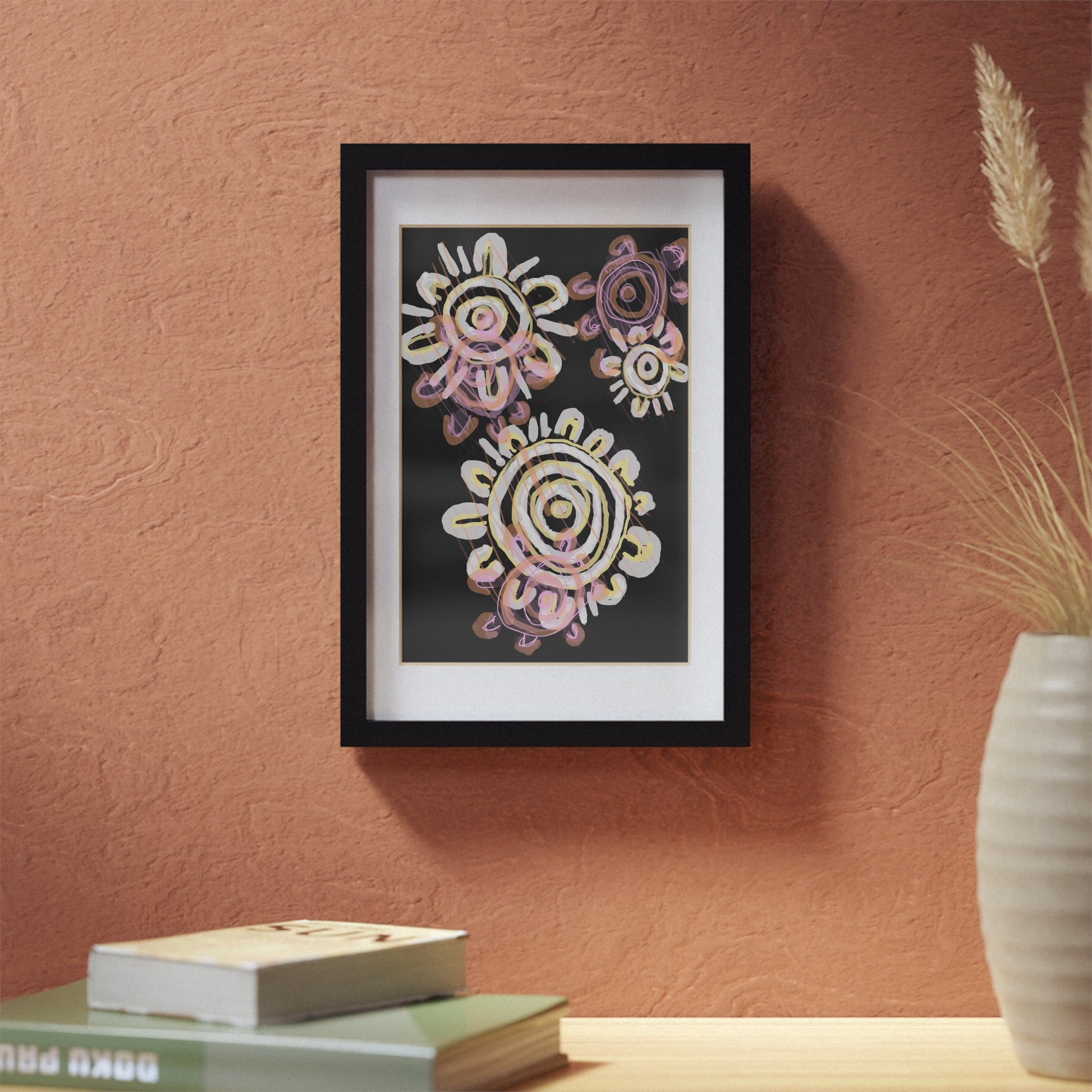 Framed Print - Mother & Daughter by Ebony Allen