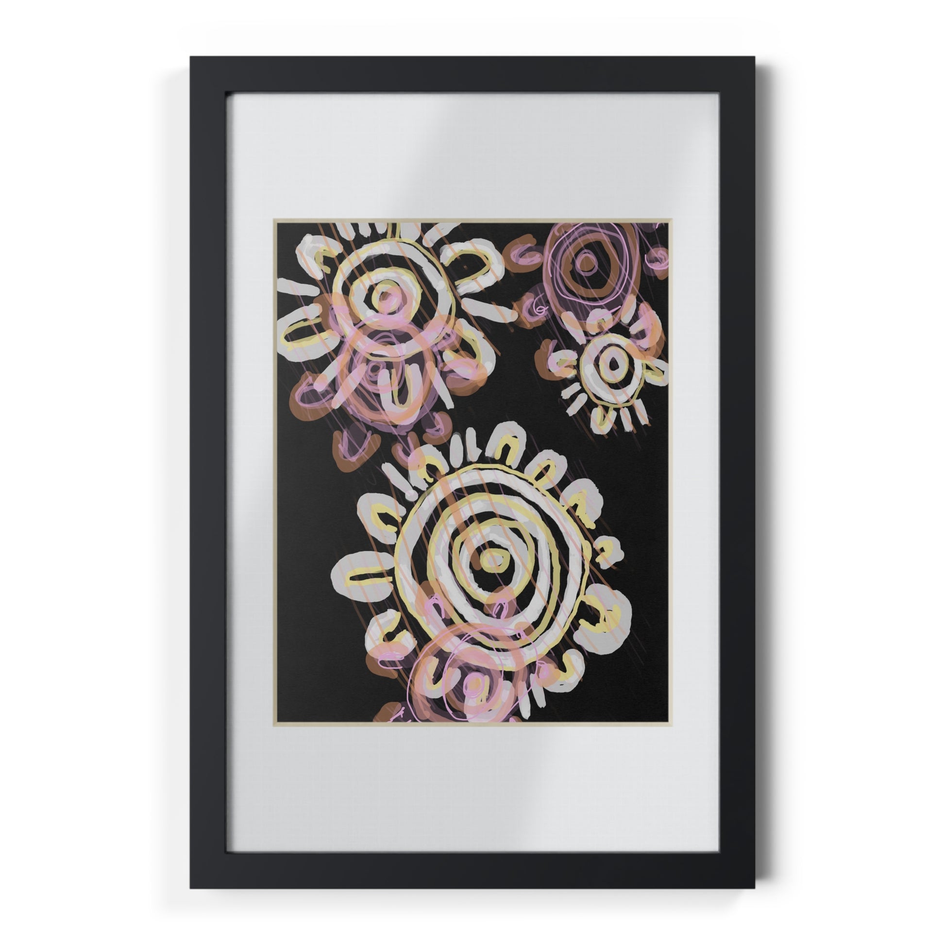 Framed Print - Mother & Daughter by Ebony Allen