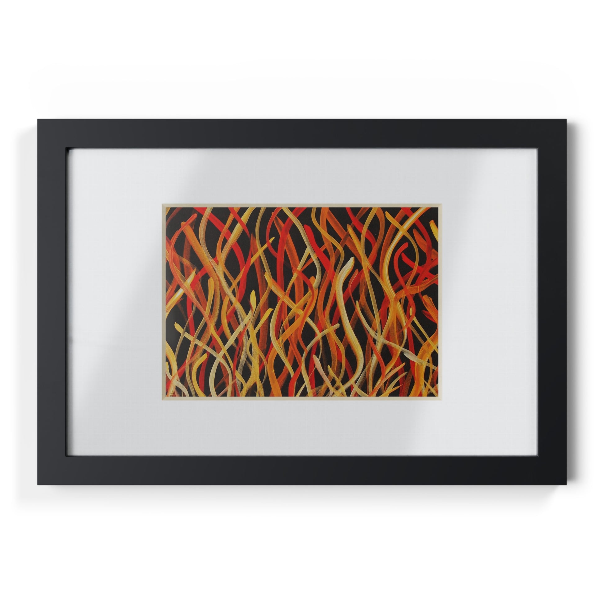 Framed Print - The Burn Off
