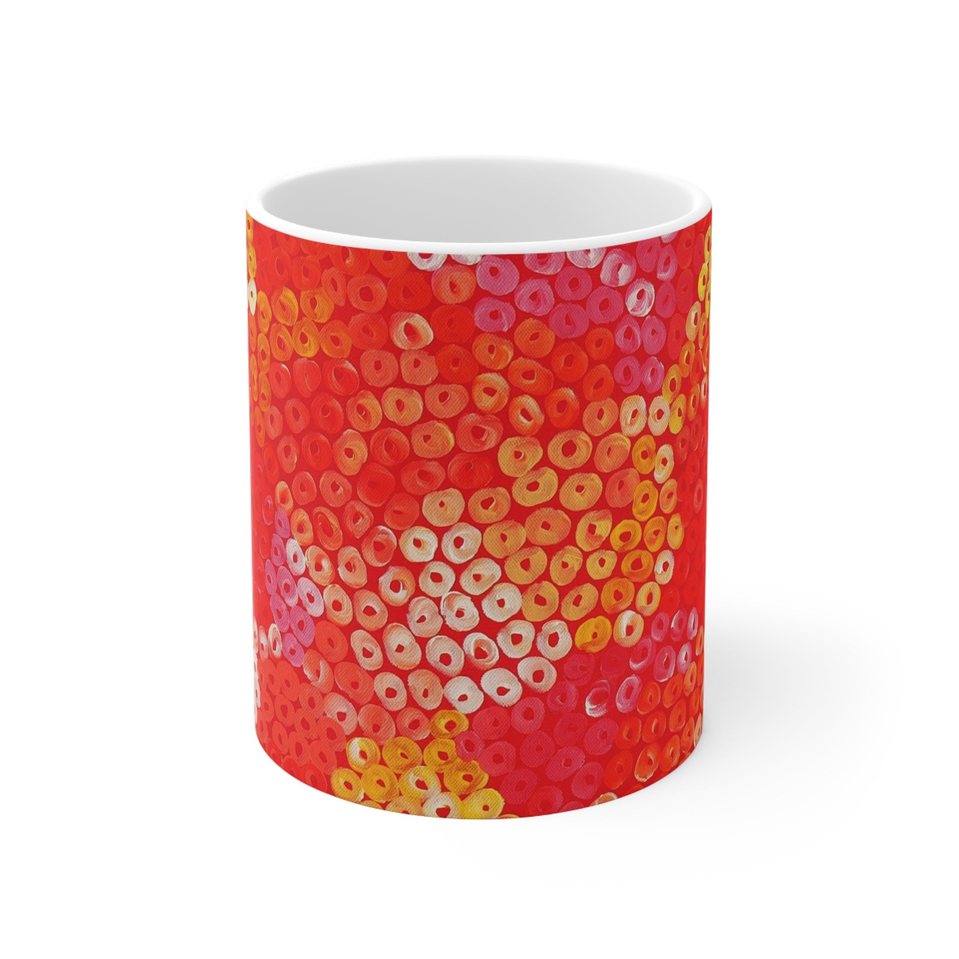 Ceramic Coffee Cups - Artwork by Linda Davidson