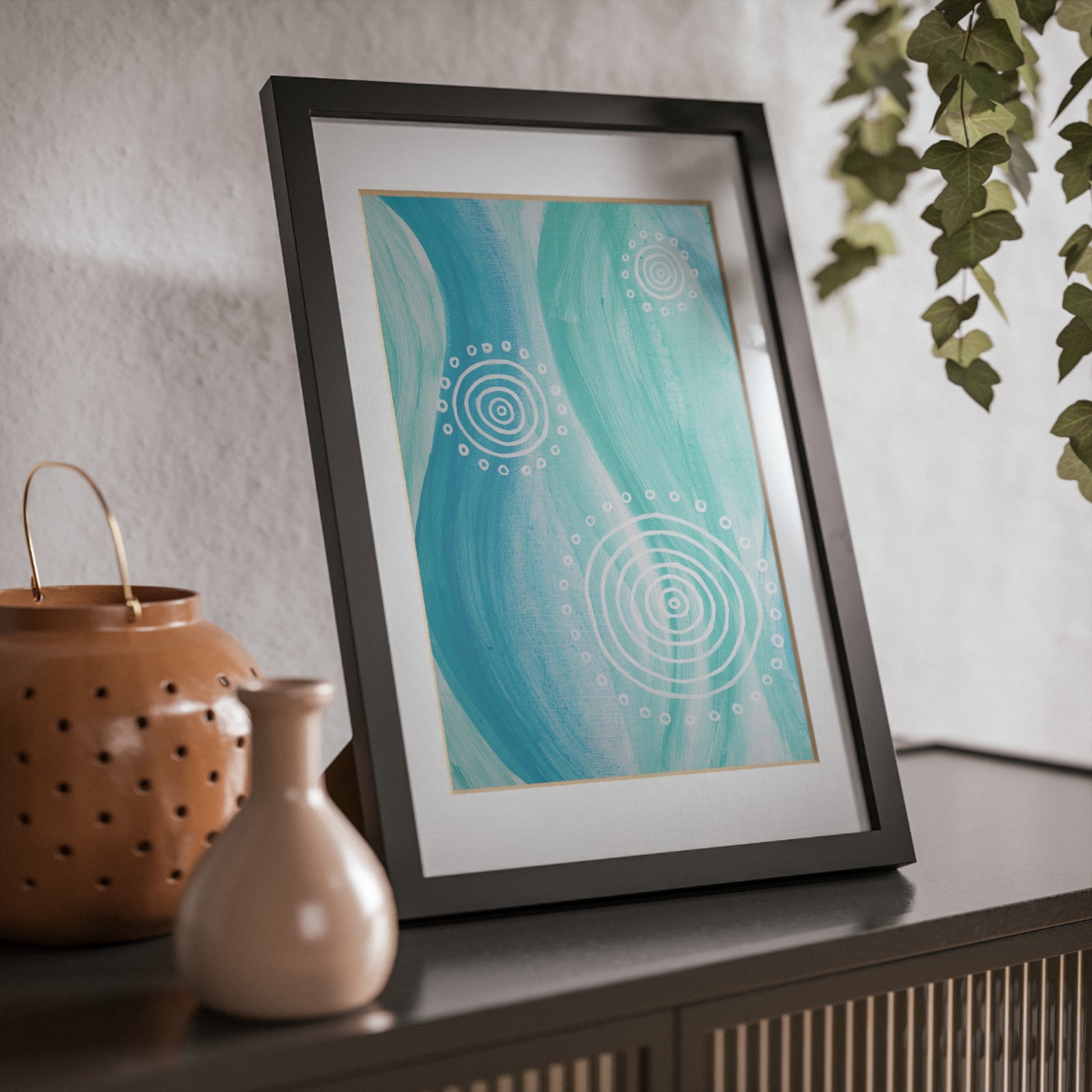 Framed Print - Ebb & Flow by Linda Davidson