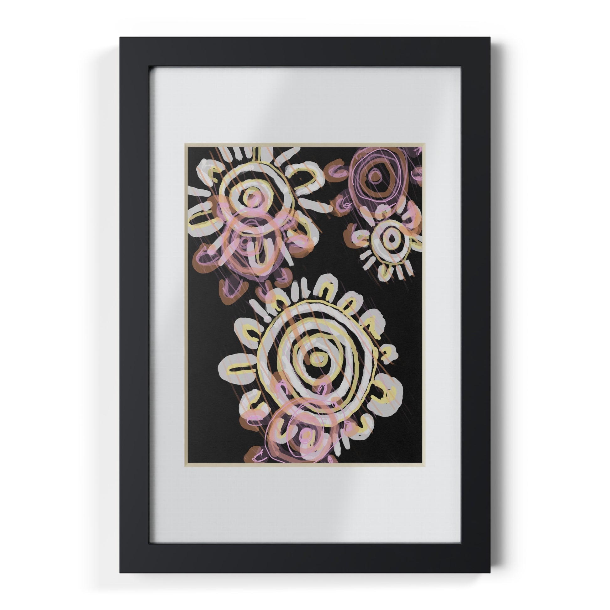 Framed Print - Mother & Daughter by Ebony Allen