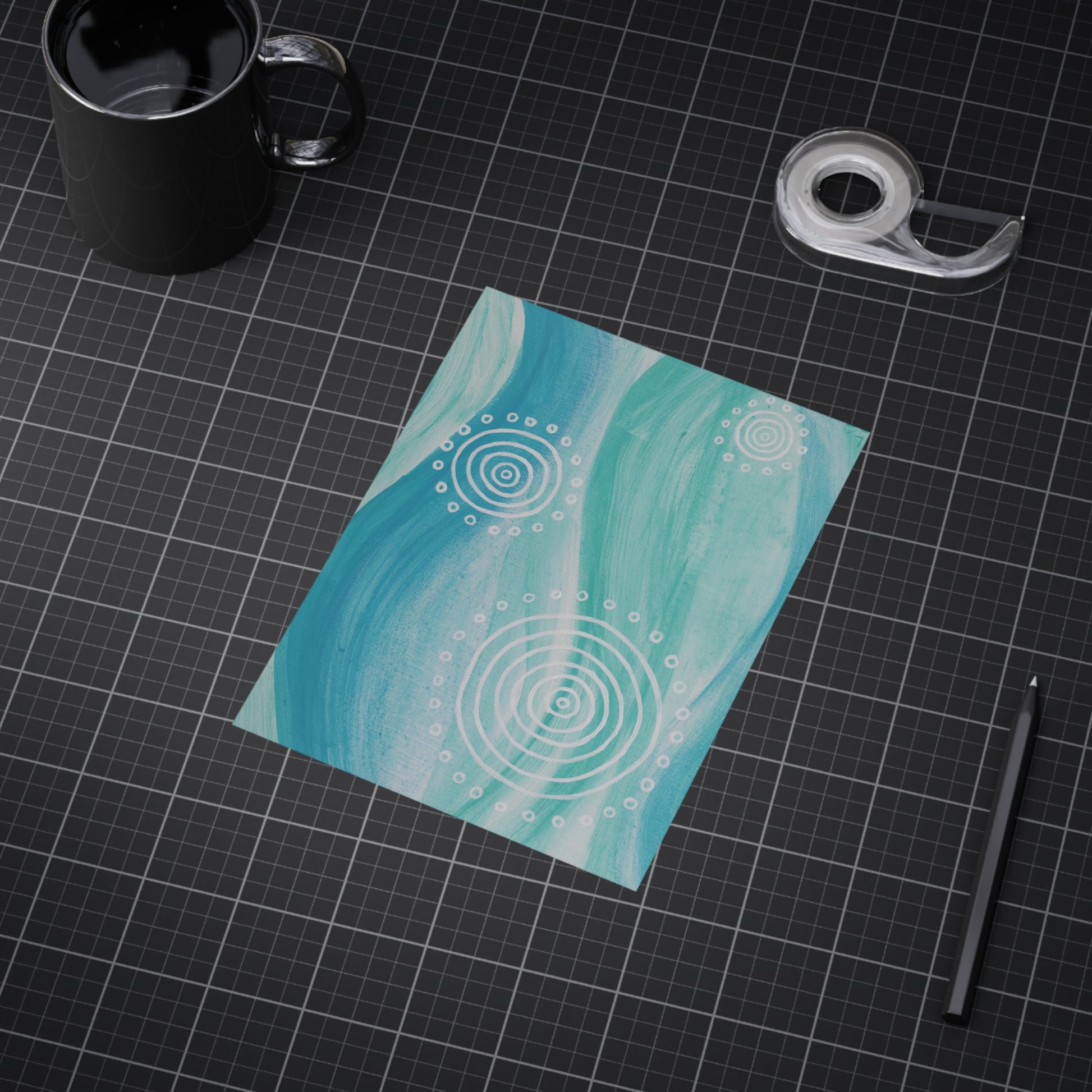 Small Unframed Prints - Ebb & Flow by Linda Davidson