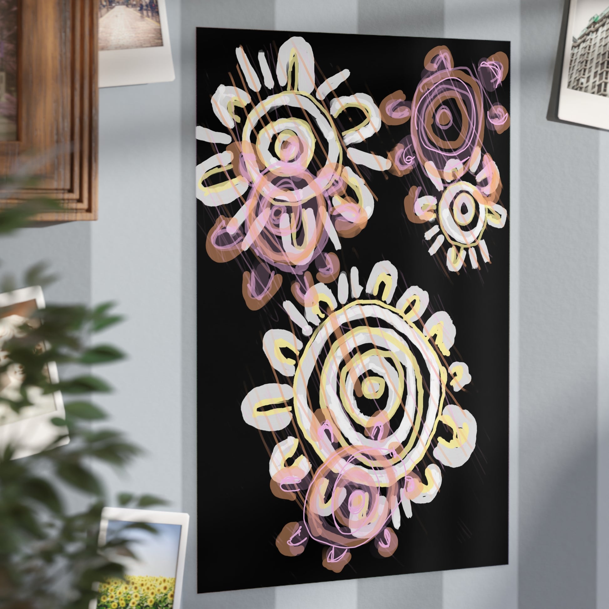 Small Unframed Prints - Mother & Daughter by Ebony Allen