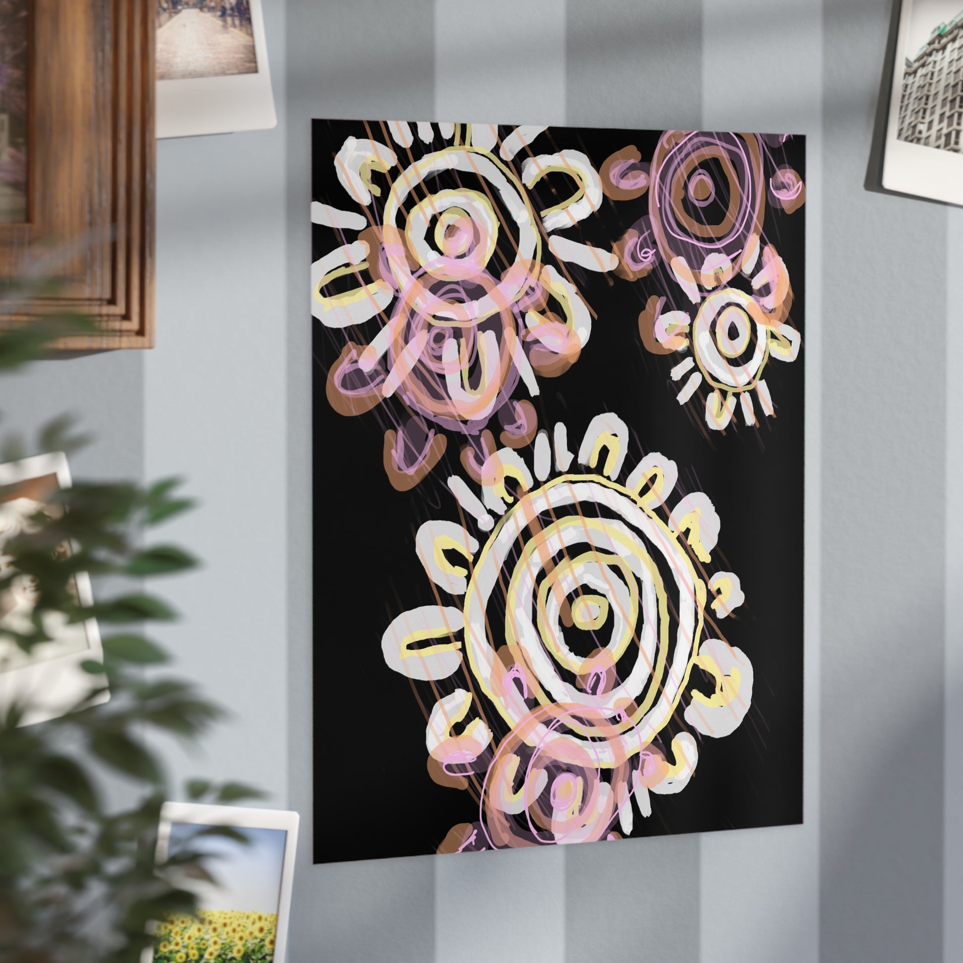 Small Unframed Prints - Mother & Daughter by Ebony Allen