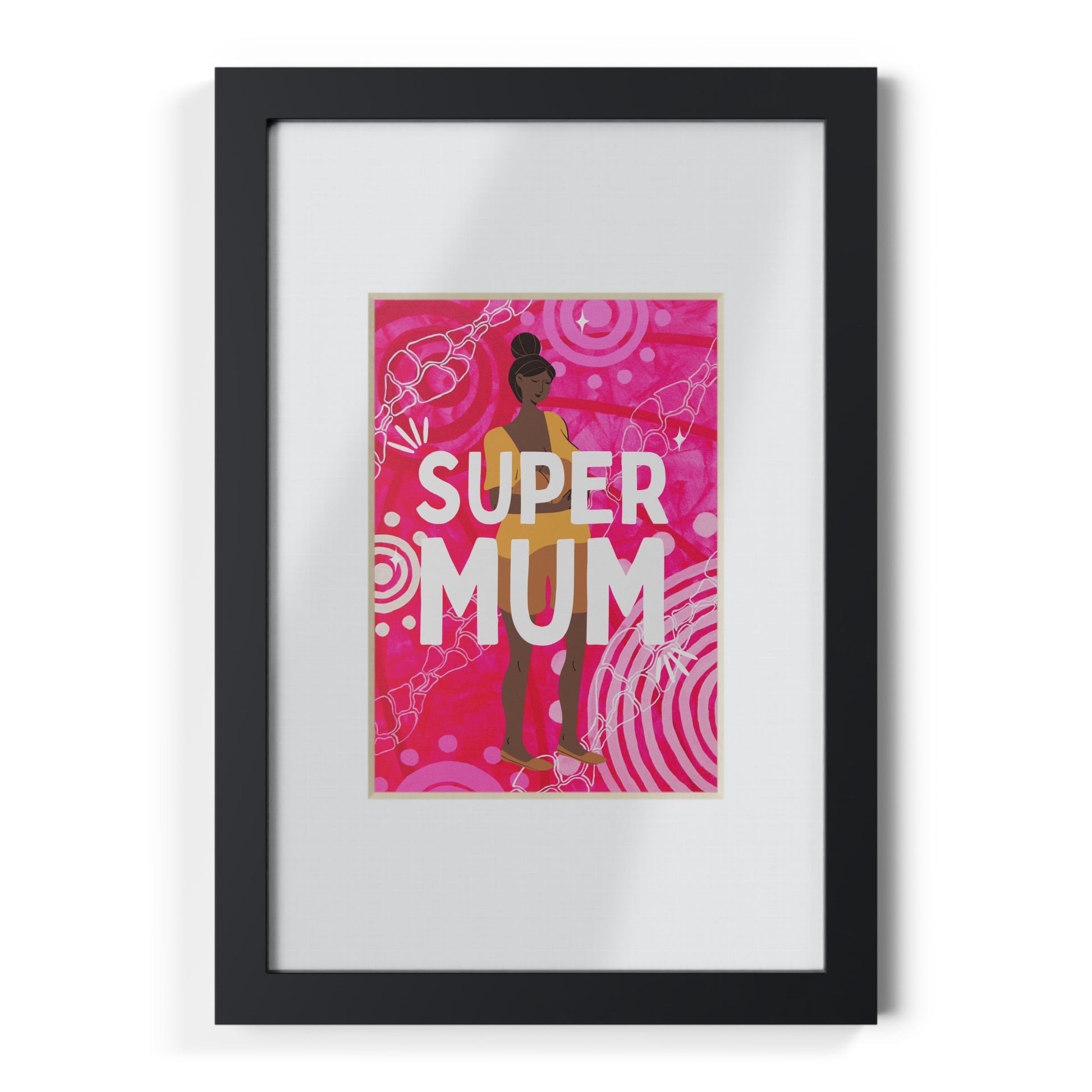 Framed Print - Super Mum