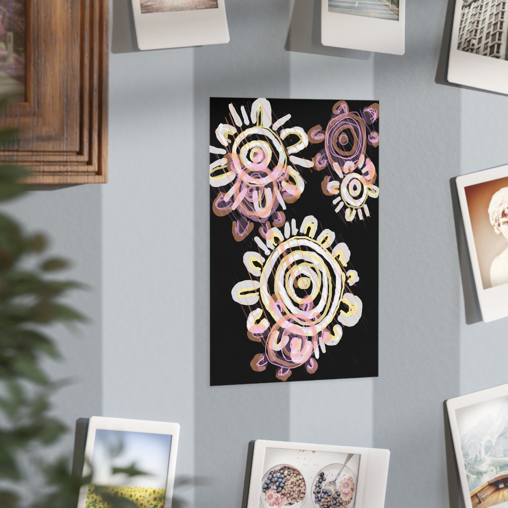 Small Unframed Prints - Mother & Daughter by Ebony Allen