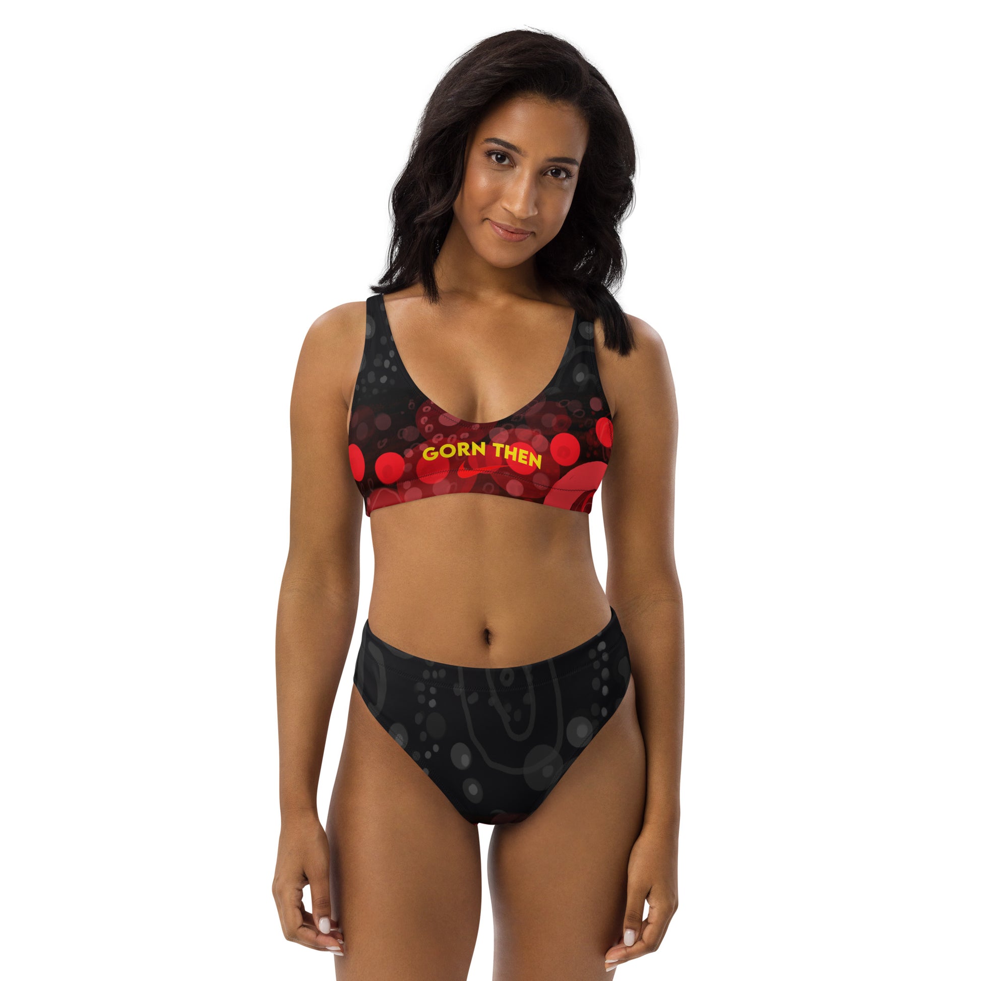 Recycled High-Waisted Bikini - Gorn Then x Ebs