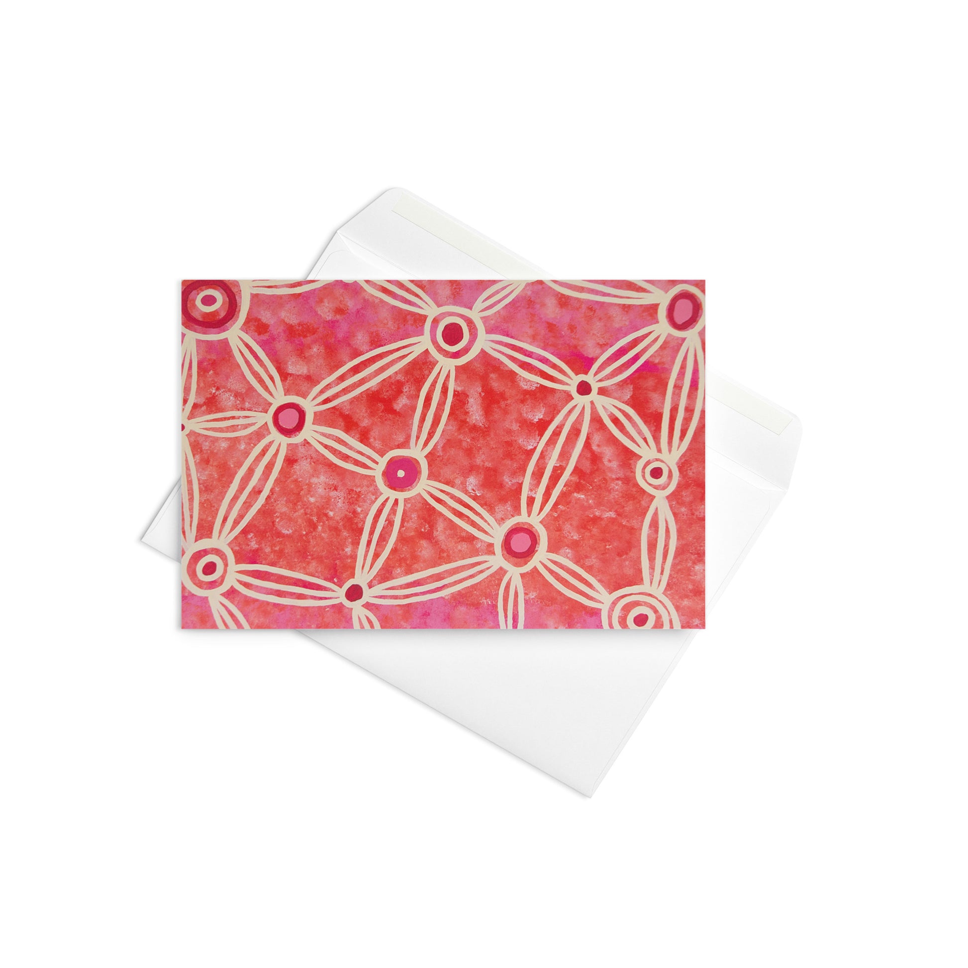 Blank Greeting Card - Generations by Linda Davidson