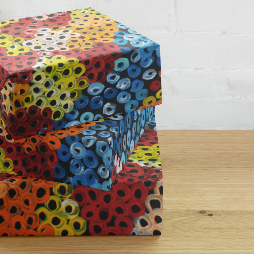 Wrapping Paper Set (3 Sheets) - Untitled by Linda Davidson