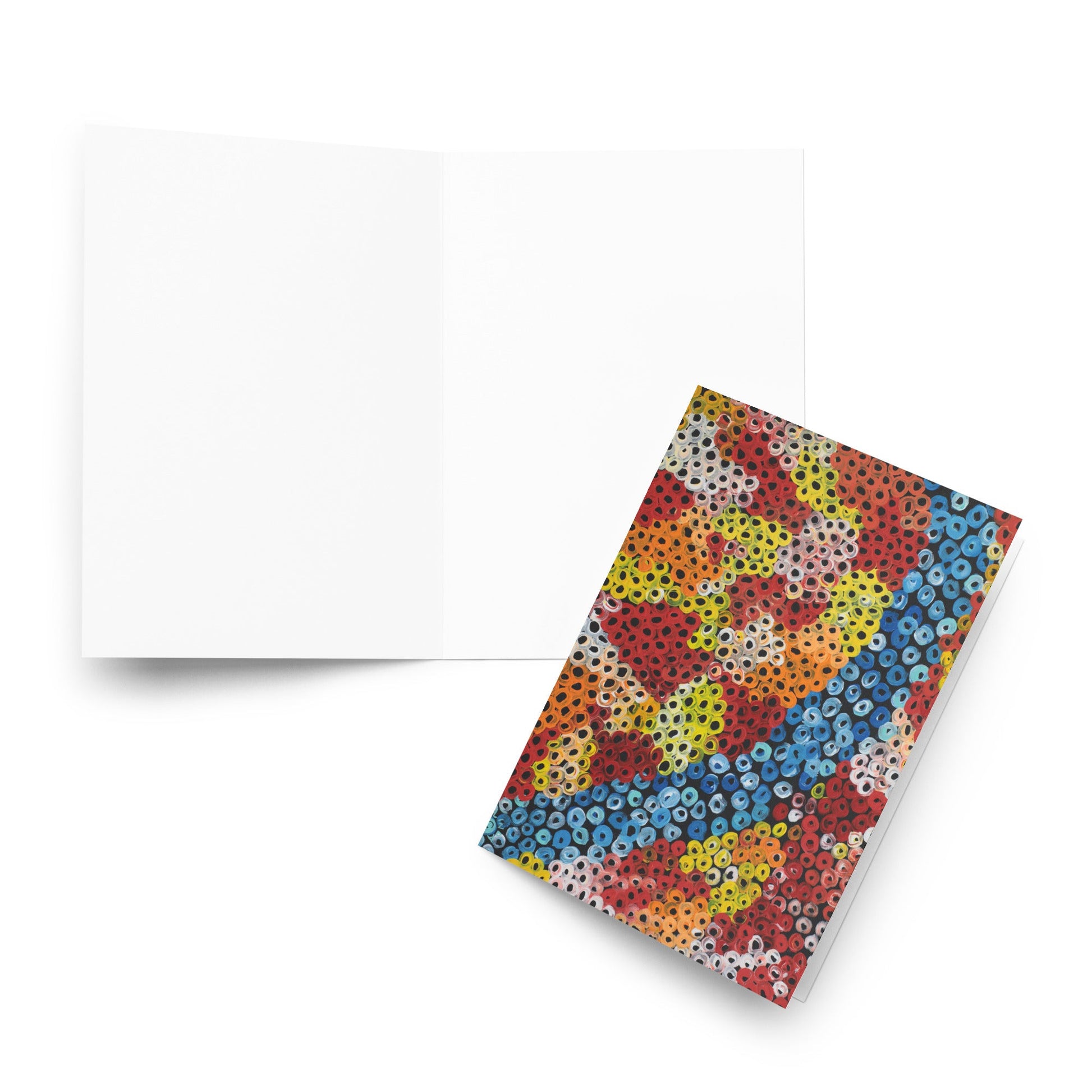 Blank Greeting Card - Untitled by Linda Davidson