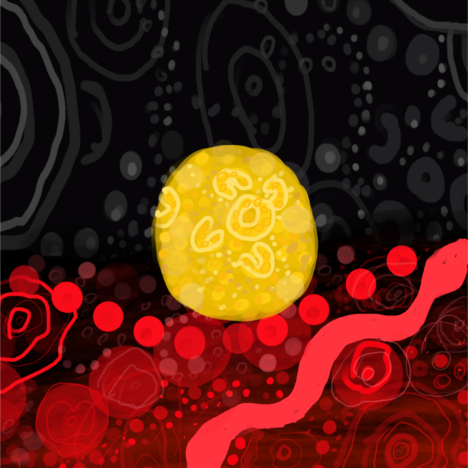 Aboriginal Flag Artwork