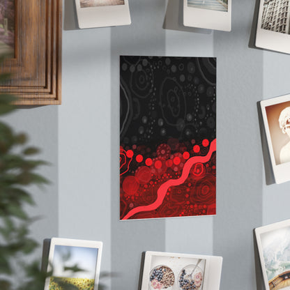 Small Unframed Prints -Untitled by Ebs
