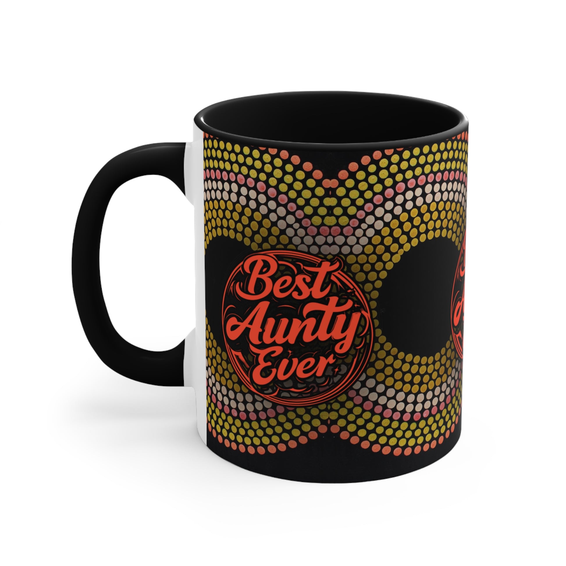 Best Aunty Ever Mug in Black