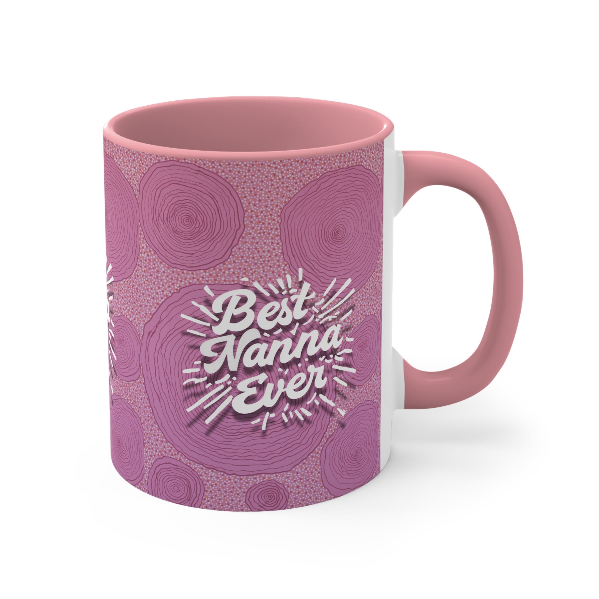 Best Nanna Ever Mug in Pink