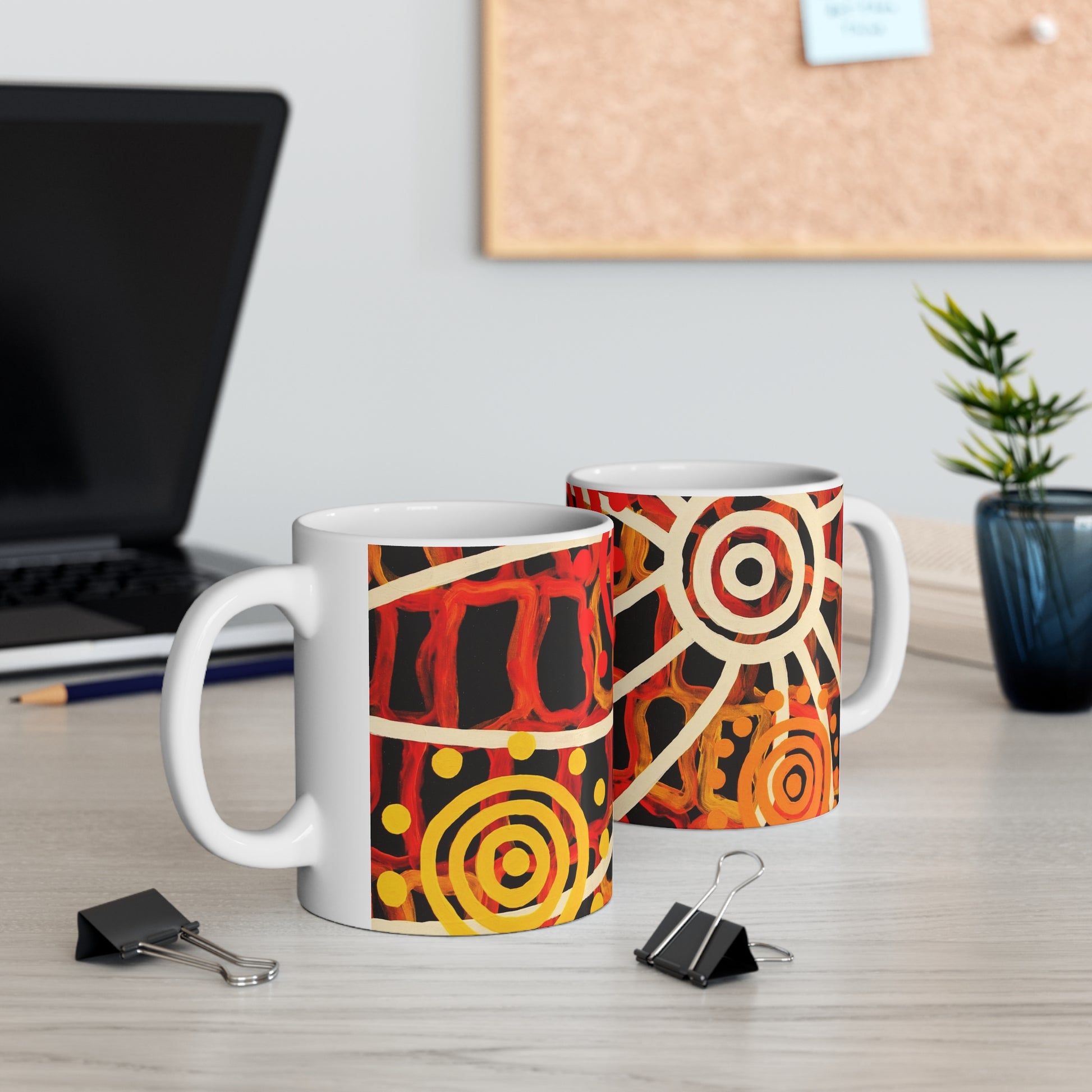 Ceramic Coffee Mug - Artwork by Linda Davidson
