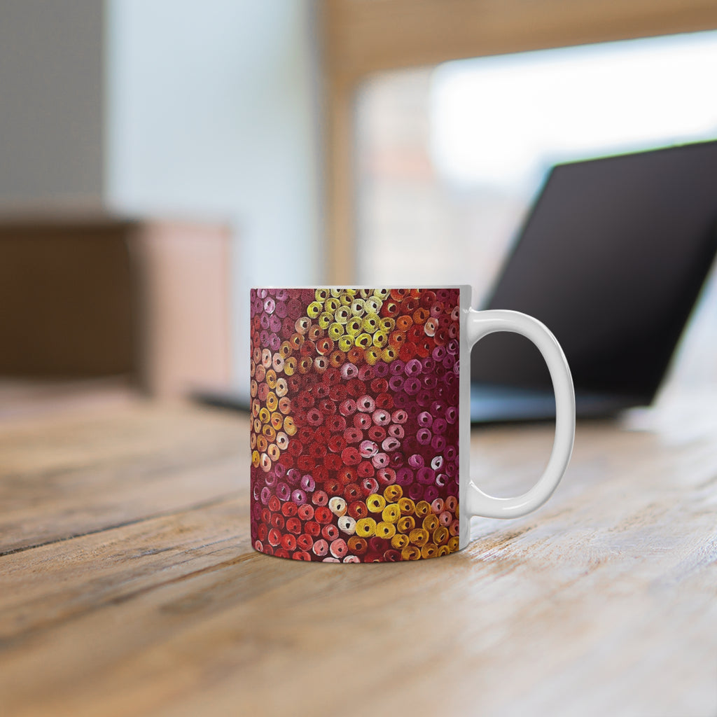 Ceramic Coffee Cup - Artwork by Linda Davidson