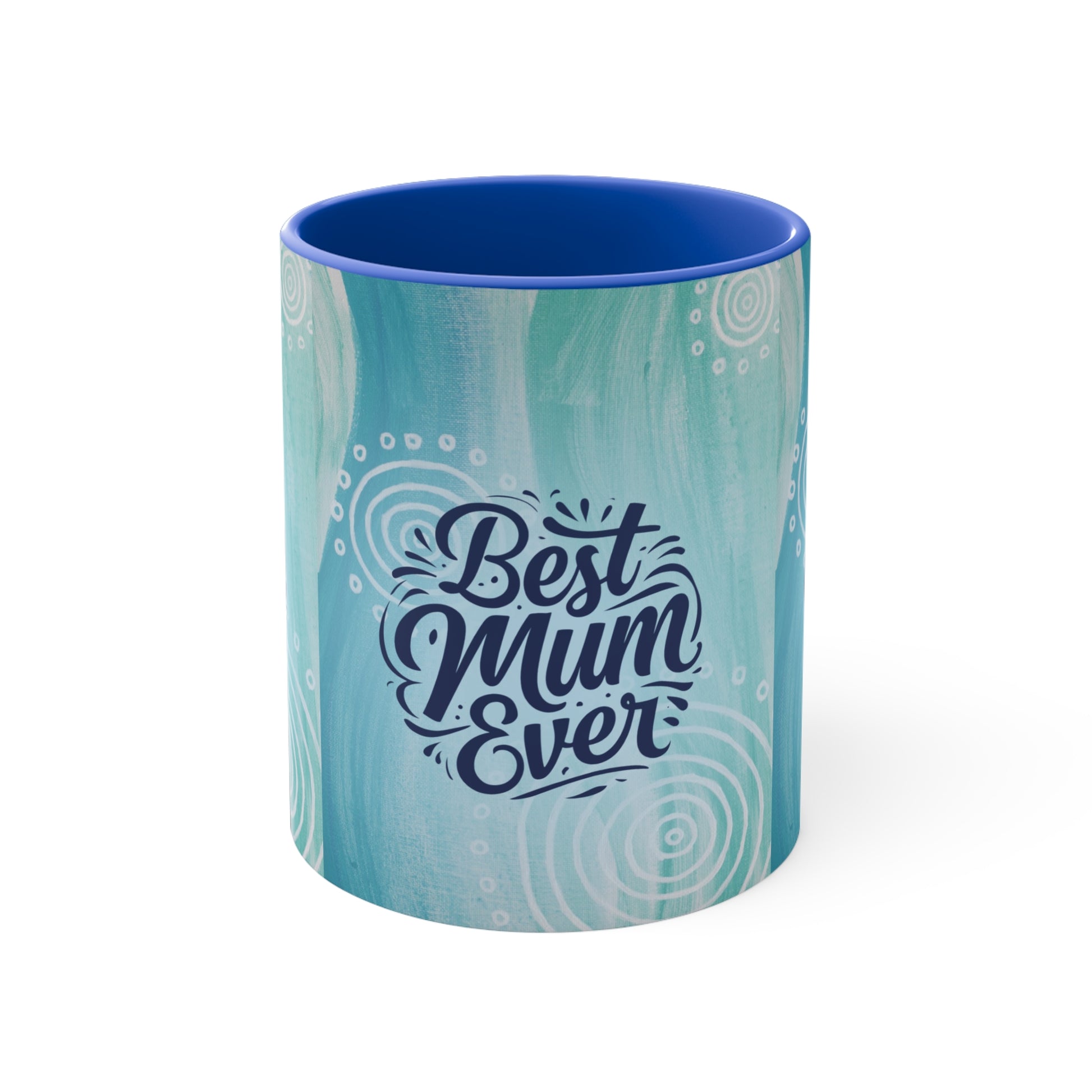 Best Mum Ever Mug in Blue