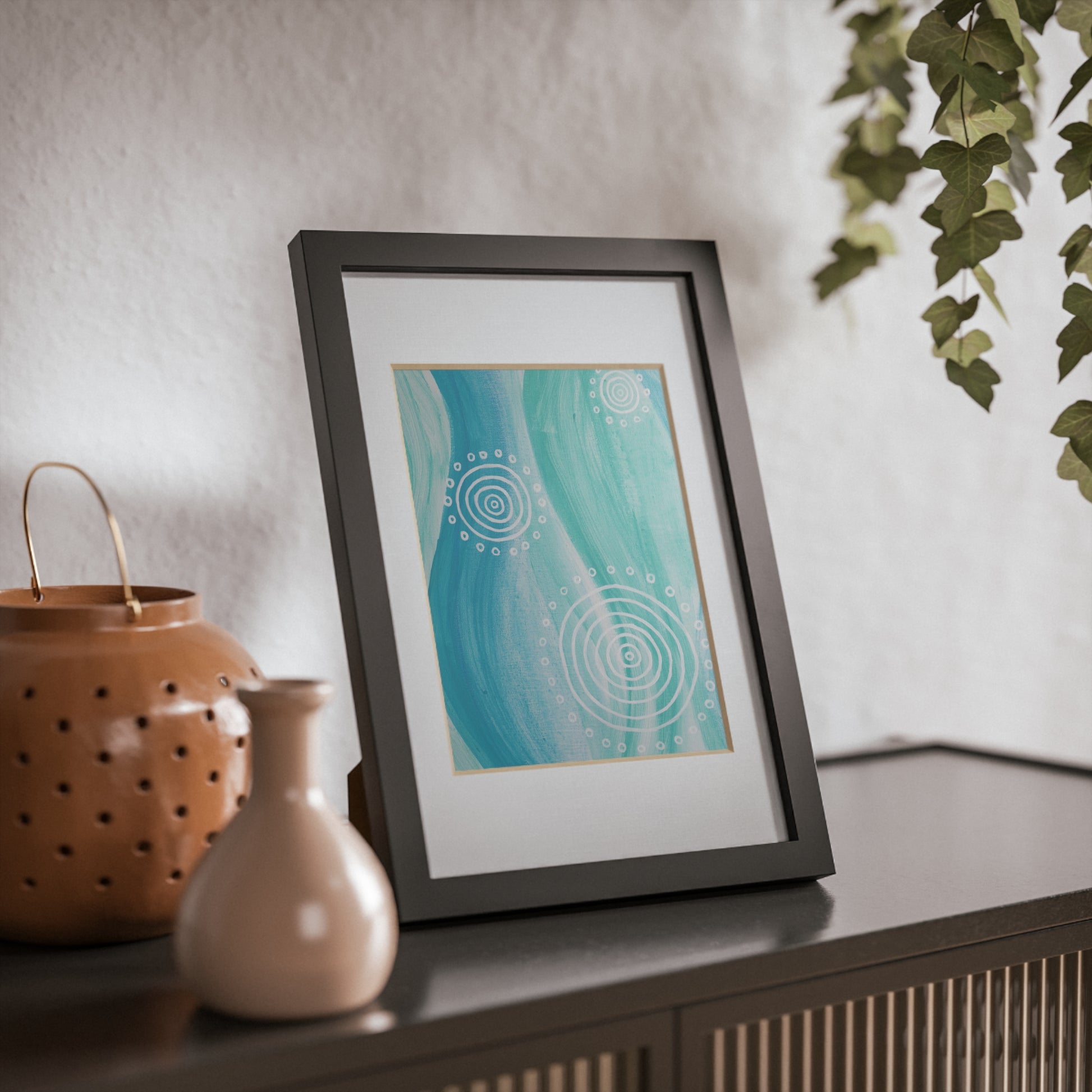 Framed Print - Ebb & Flow by Linda Davidson