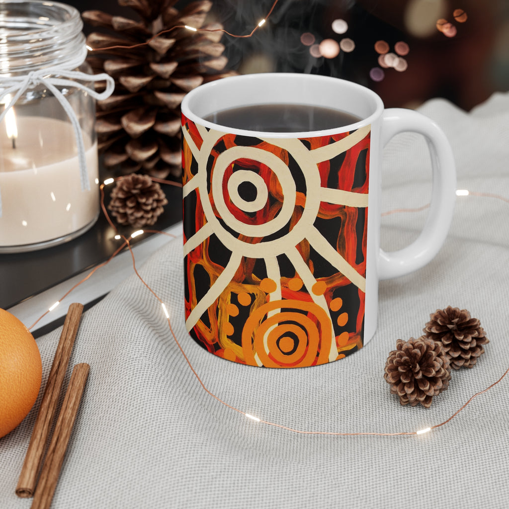 Ceramic Coffee Mug - Artwork by Linda Davidson