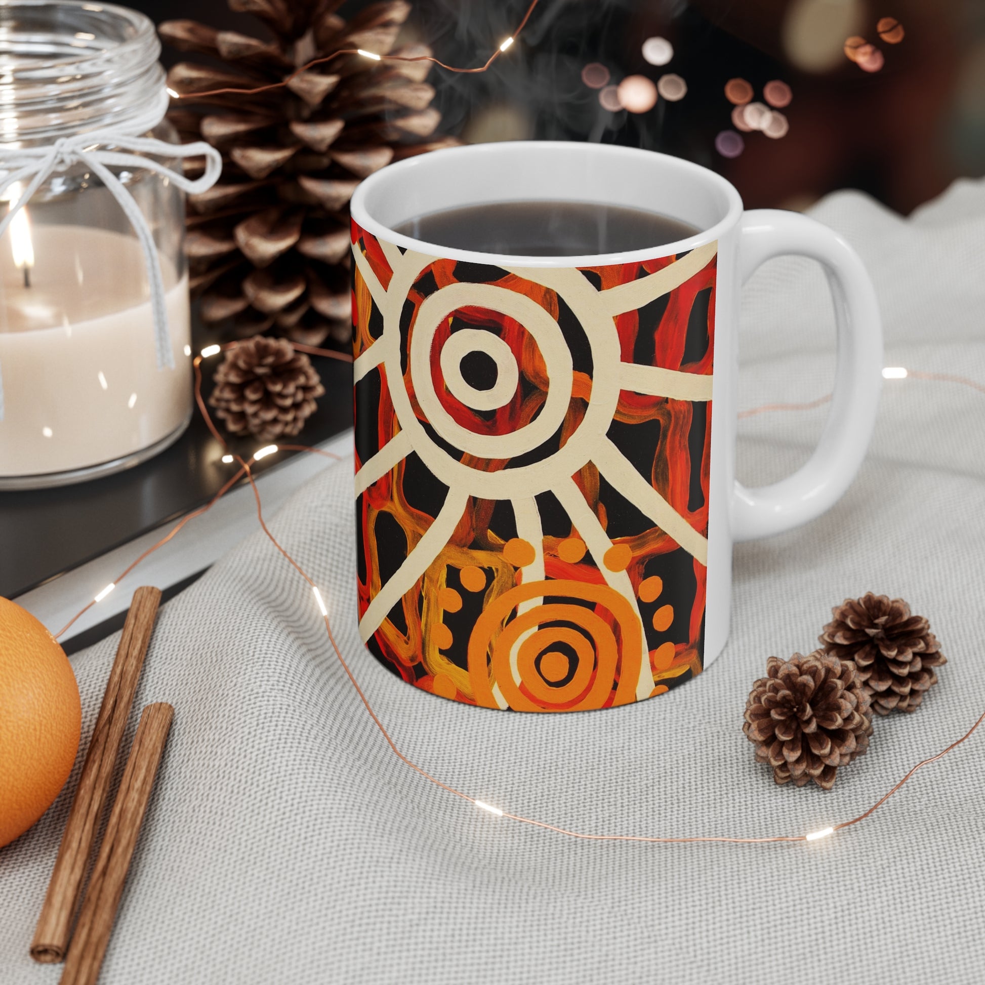Ceramic Coffee Mug - Artwork by Linda Davidson