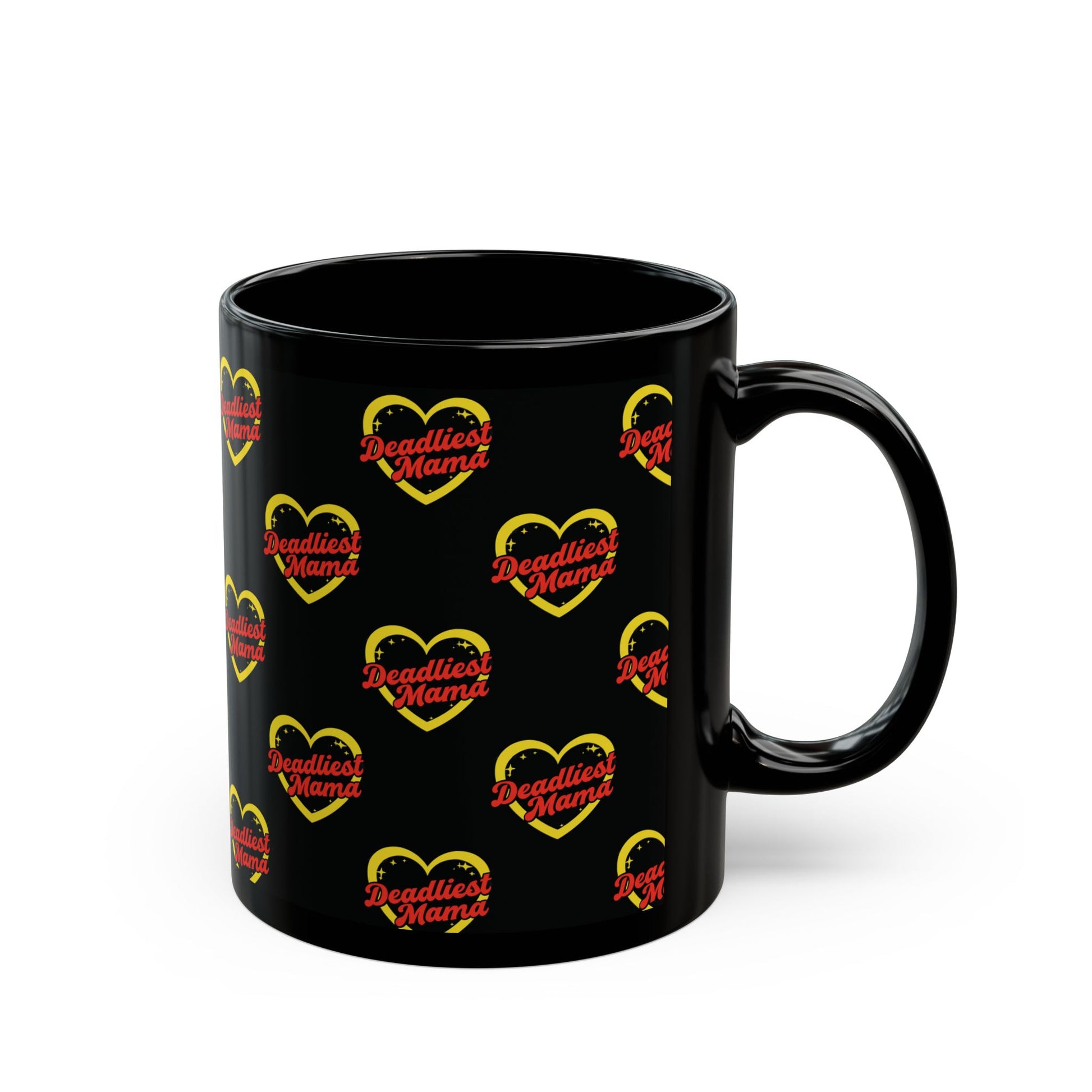 Deadliest Mama Black Mug