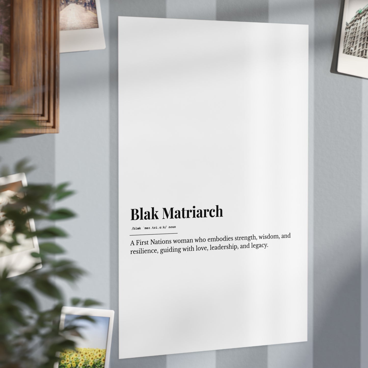 Small Unframed Prints - Blak Matriarch