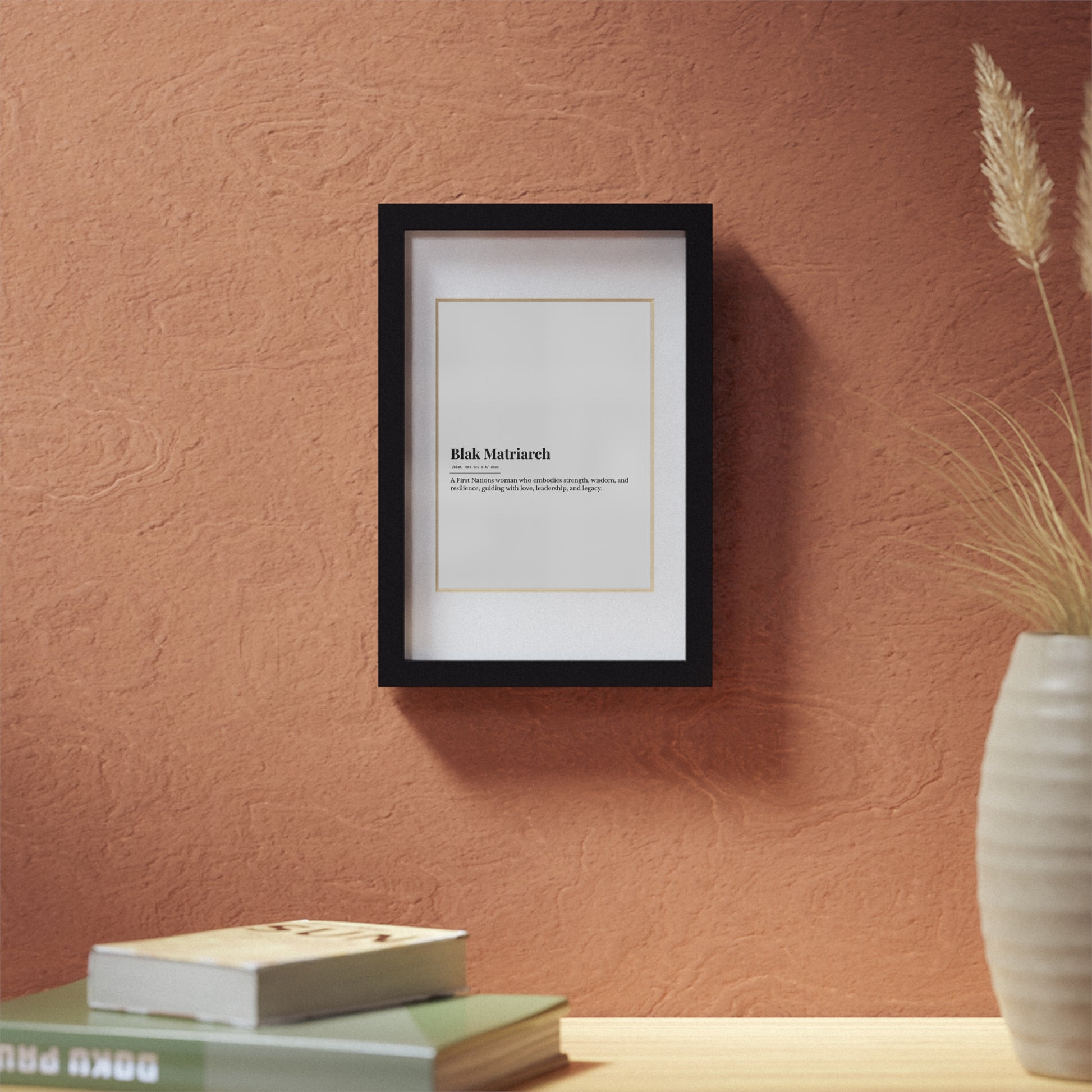 Framed Print - Blak Matriarch