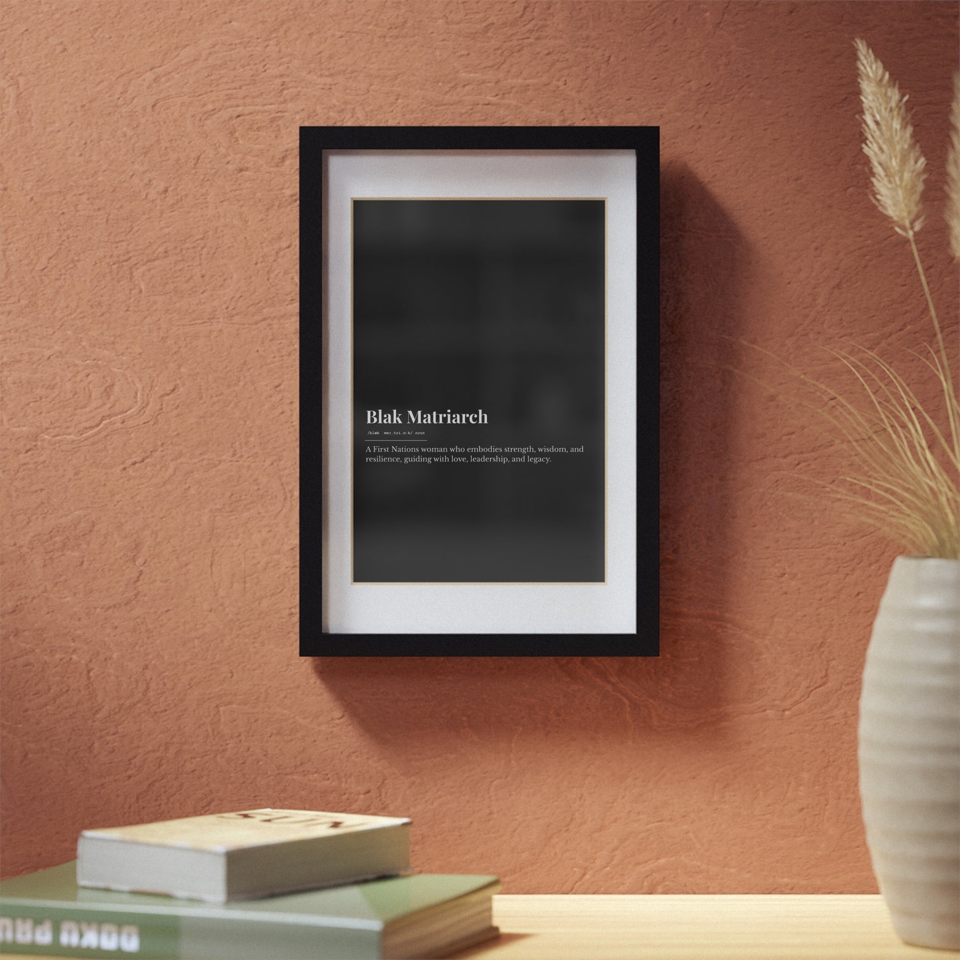 Framed Print - Blak Matriarch