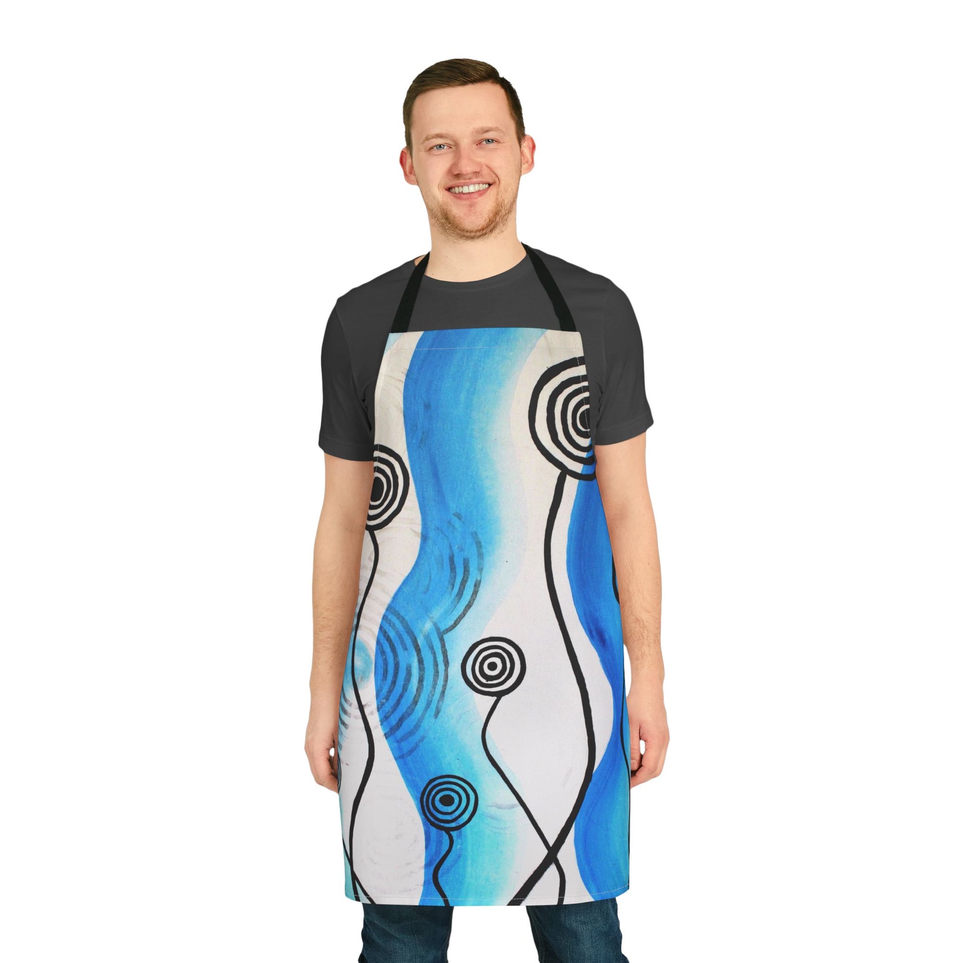 Apron with Black Straps