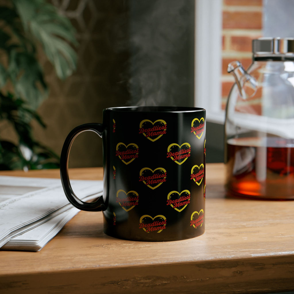 Deadliest Mama Black Mug