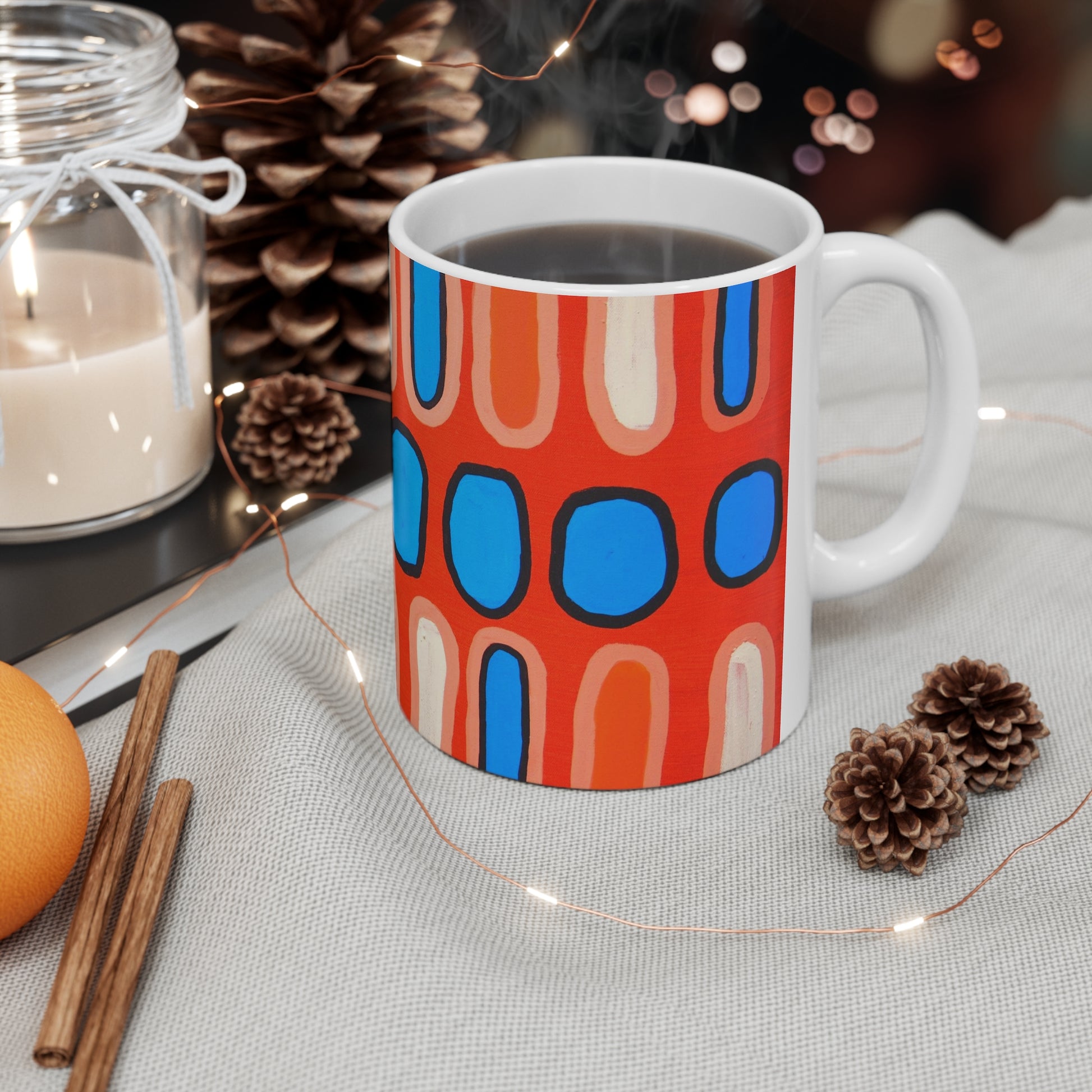 Ceramic Coffee Mug - Artwork by Linda Davidson