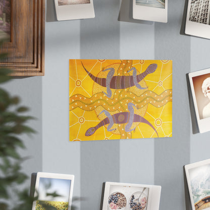 Small Unframed Prints - Family by Linda Davidson