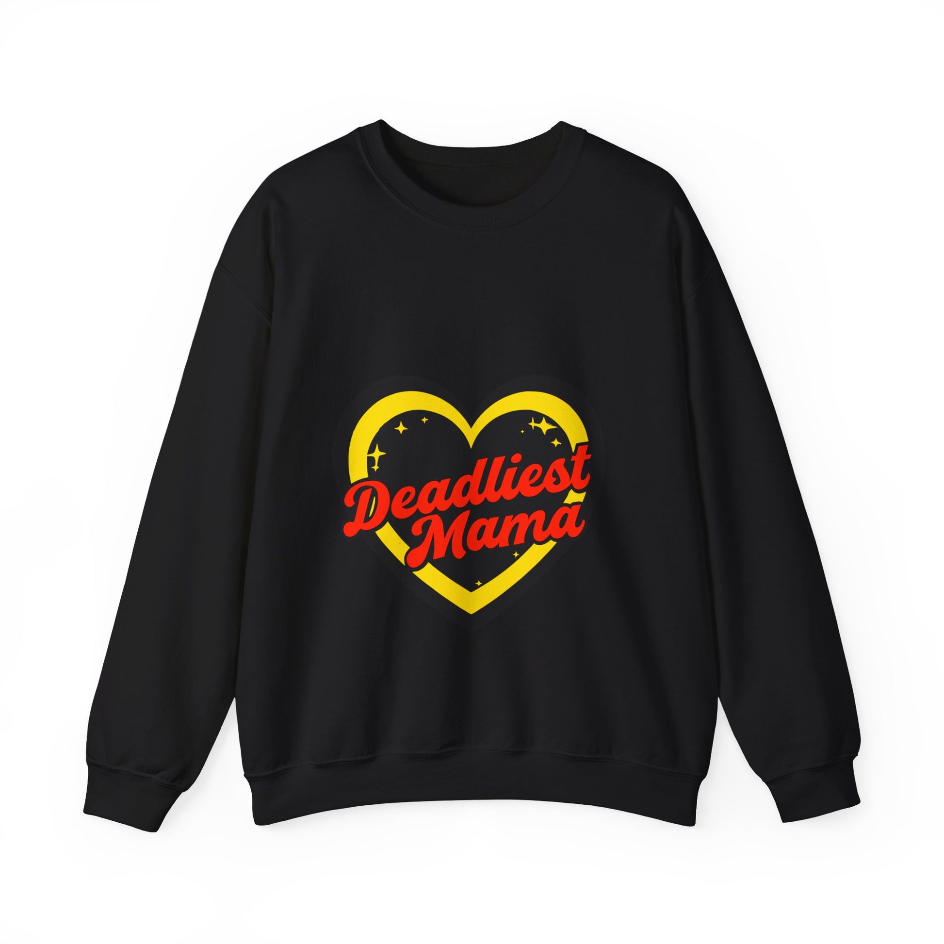 Deadliest Mama Unisex Heavy Blend Crewneck Sweatshirt