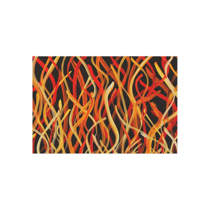 Small Unframed Prints - The Burn Off