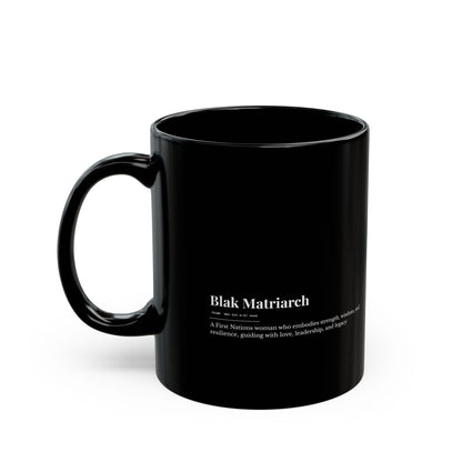 Blak Matriarch Mug in Black