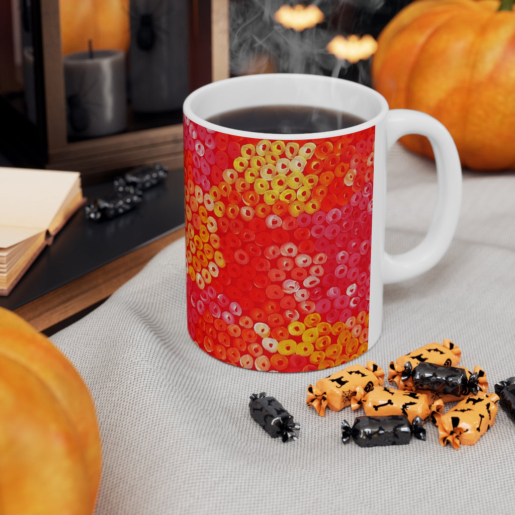 Ceramic Coffee Cups - Artwork by Linda Davidson