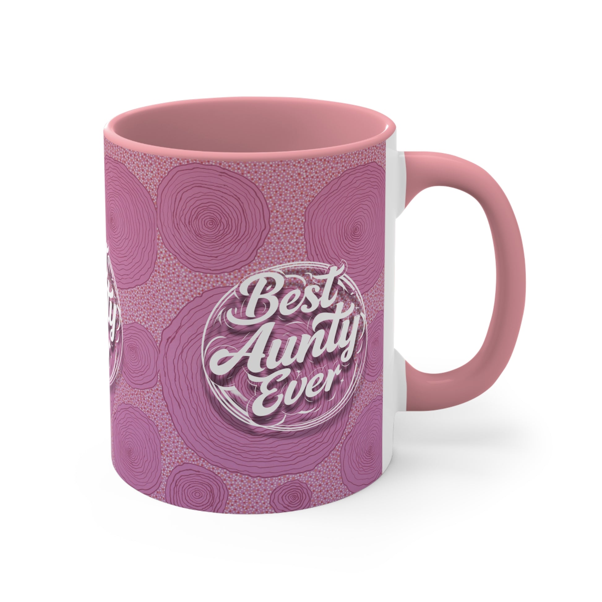 Best Aunty Ever Mug in Pink