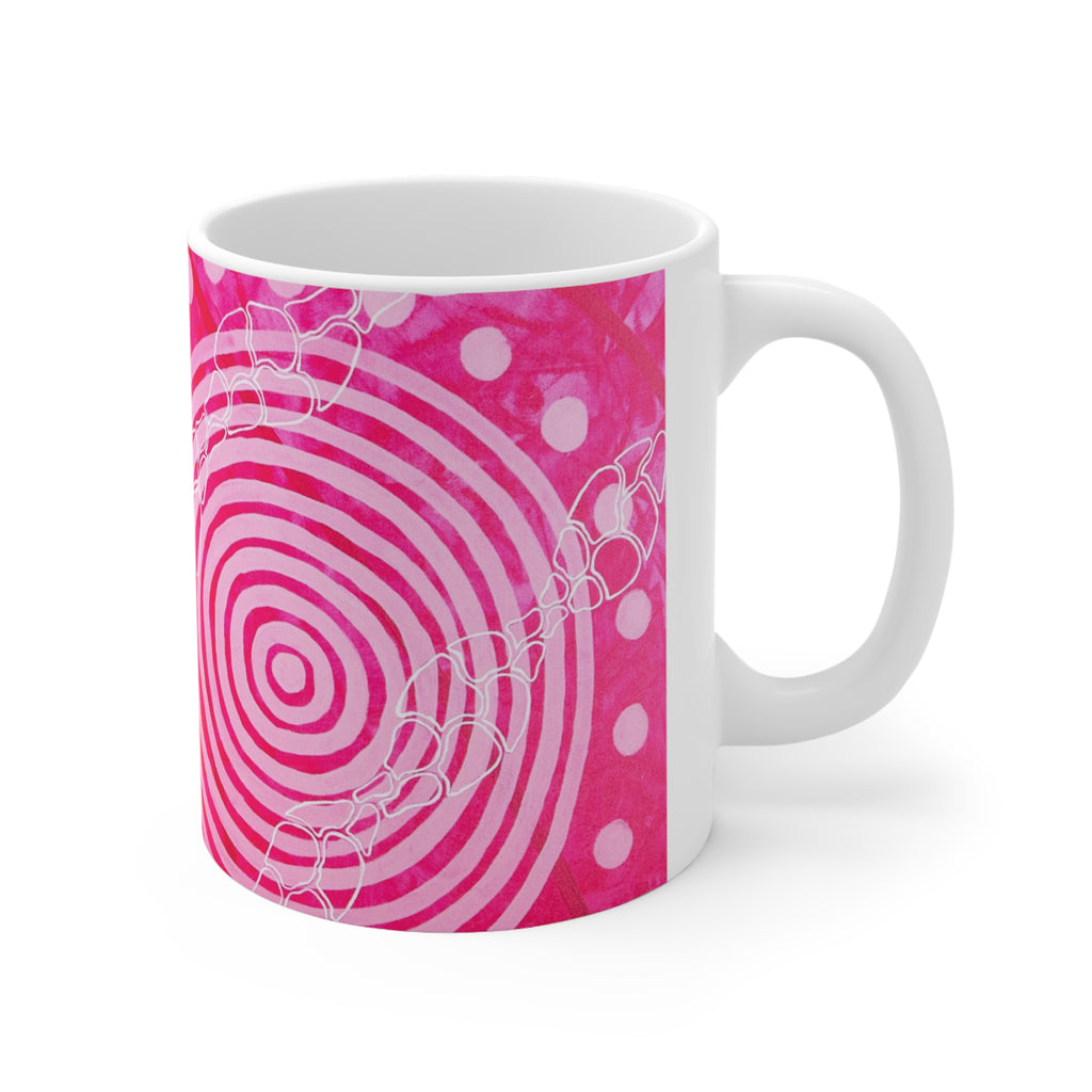Ceramic Coffee Mug - Seven Sisters by Linda