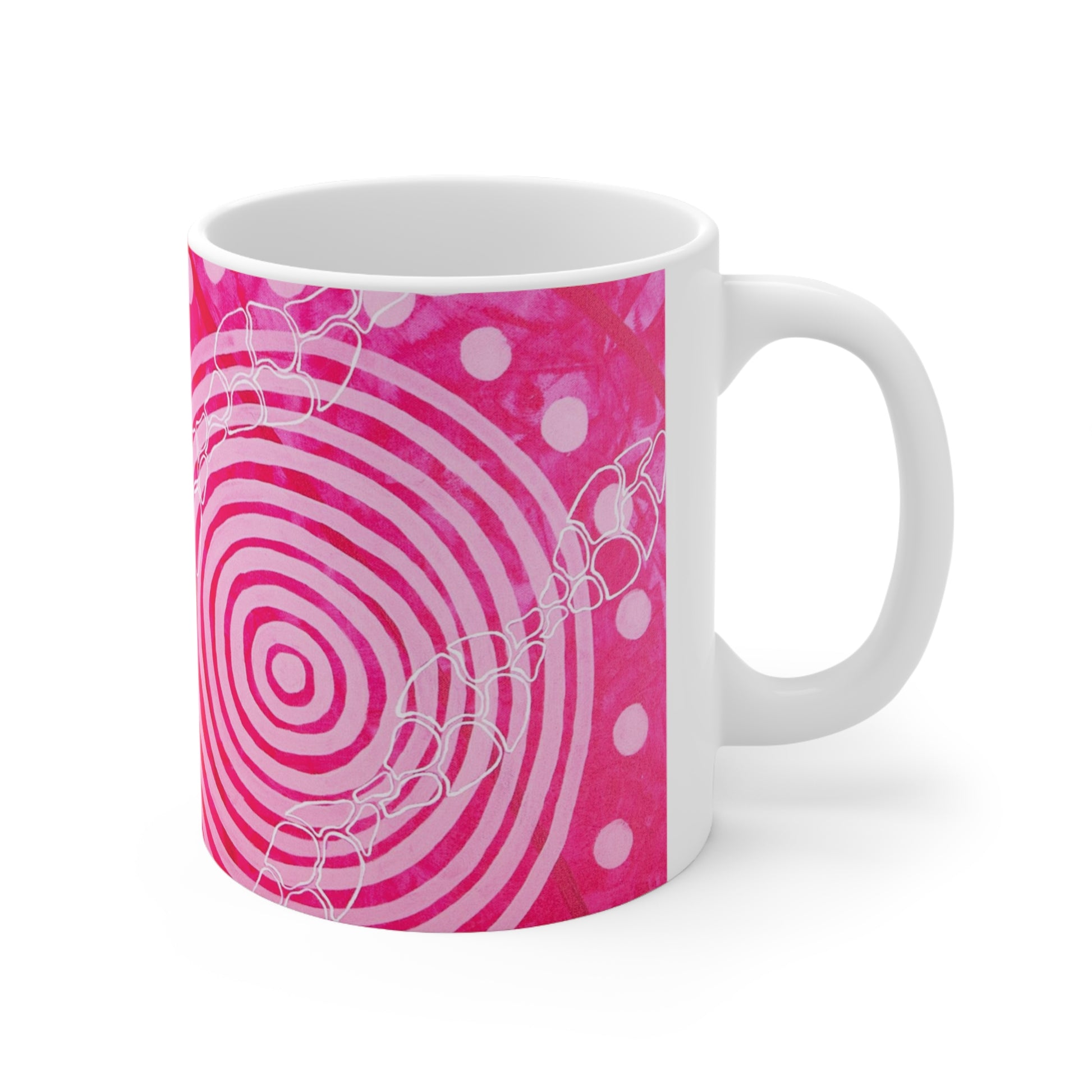 Ceramic Coffee Mug - Seven Sisters by Linda
